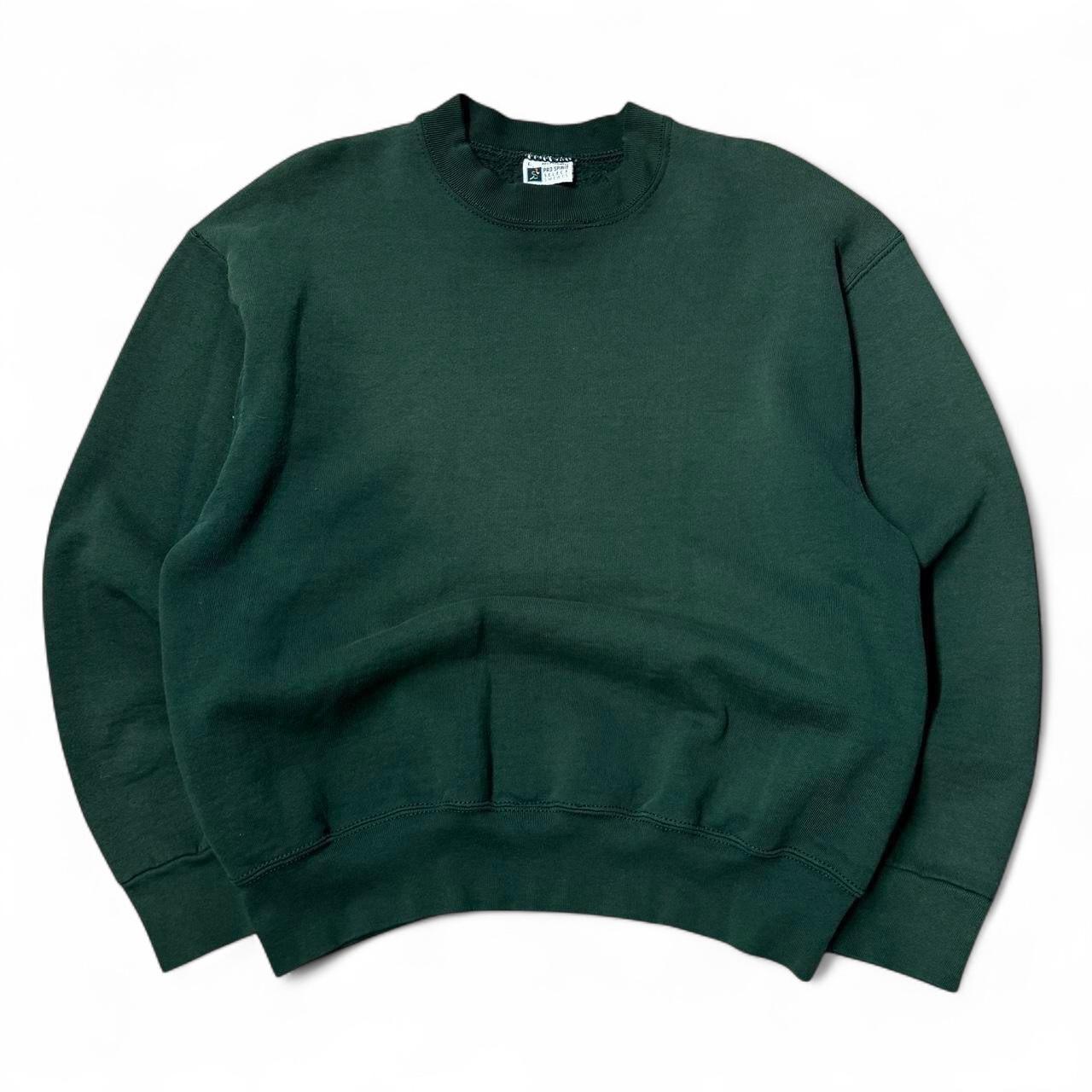Green vintage-sweatshirt - Depop