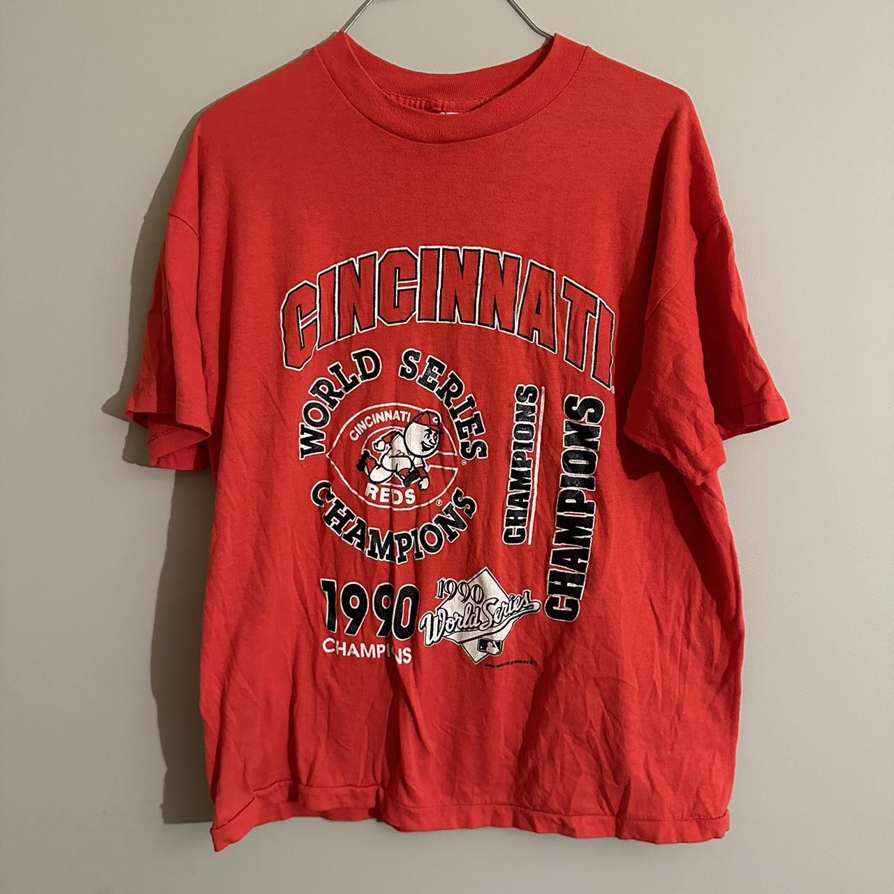 VINTAGE 1990 CINCINNATI REDS WORLD SERIES CHAMPIONS...