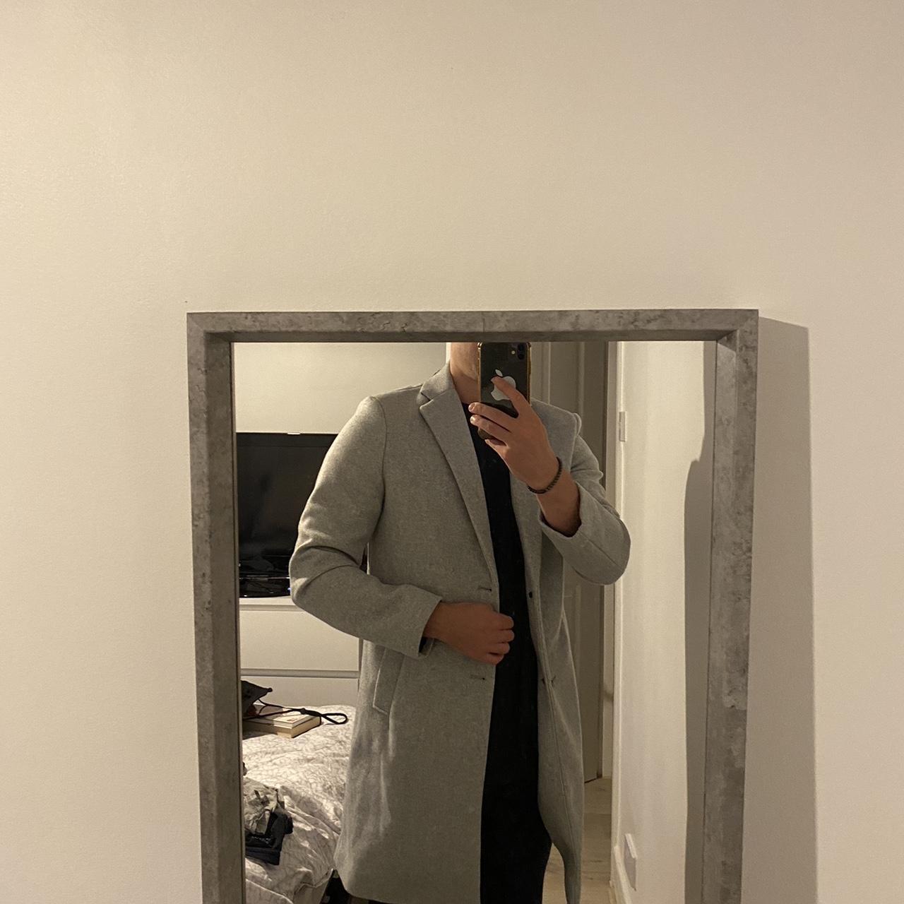 Zara Grey Coat RRP £79 Never worn Depop