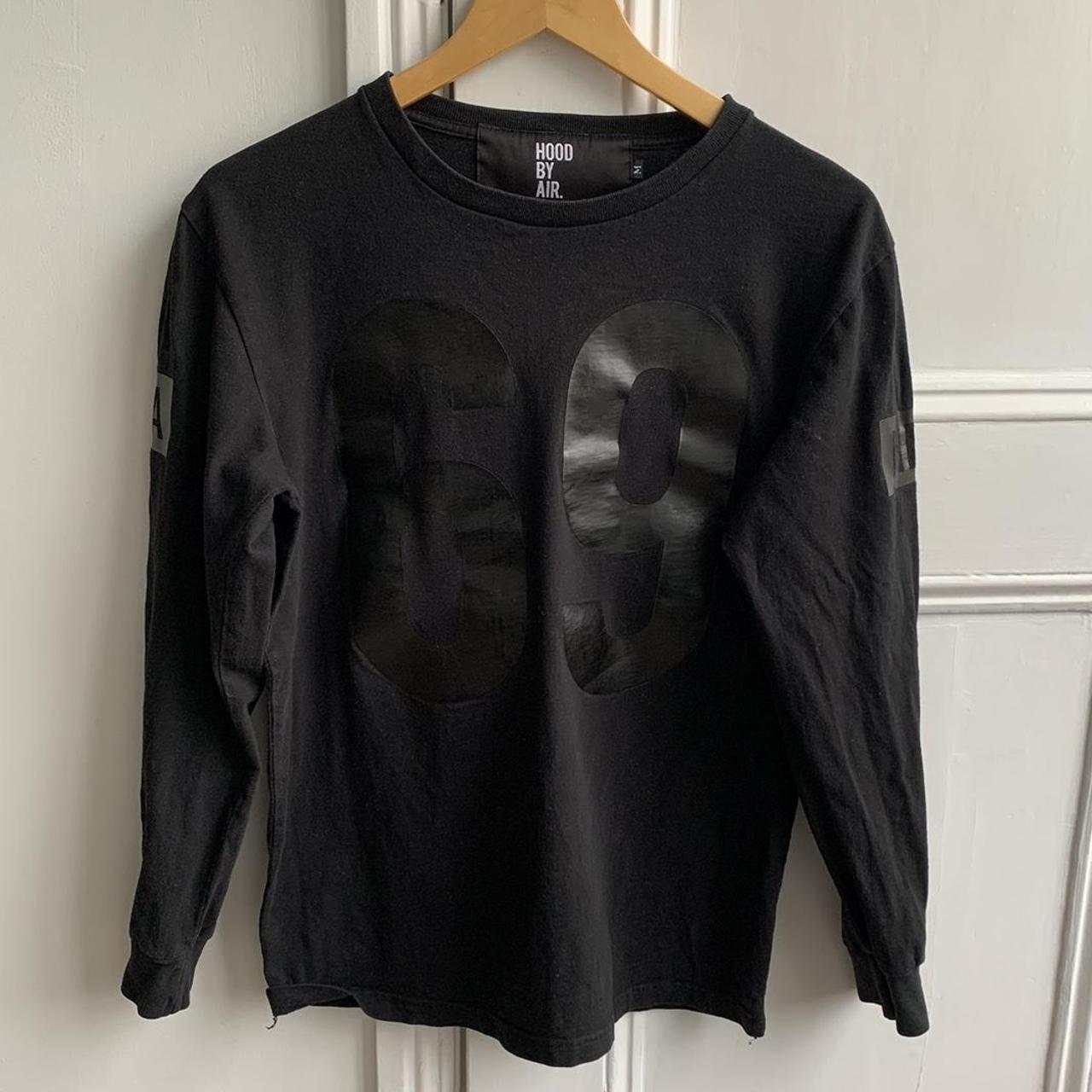 Hood By Air 69 long sleeve t shirt sweatshirt with... - Depop