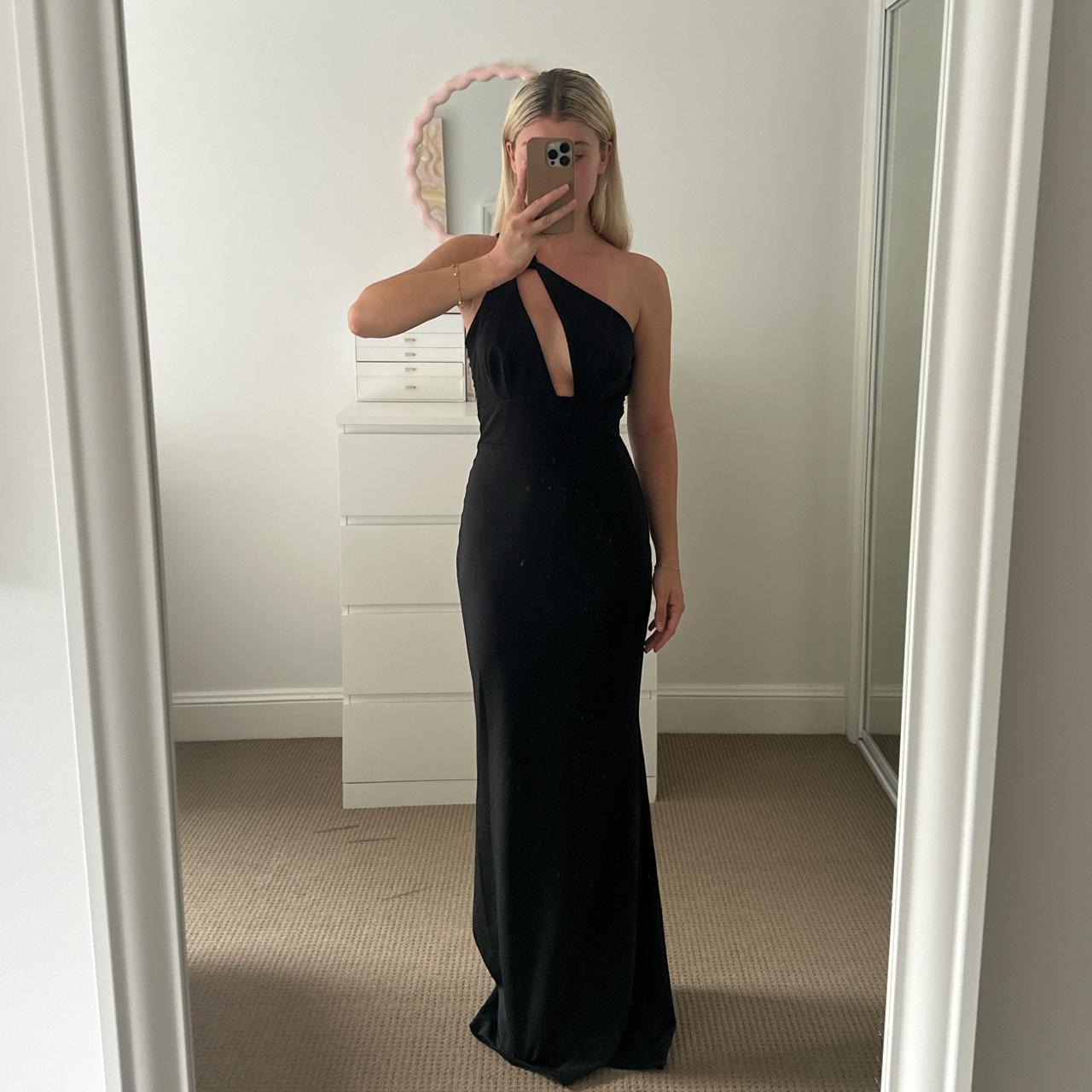 Katie May Edgy Dress such a stunning black tie. Depop