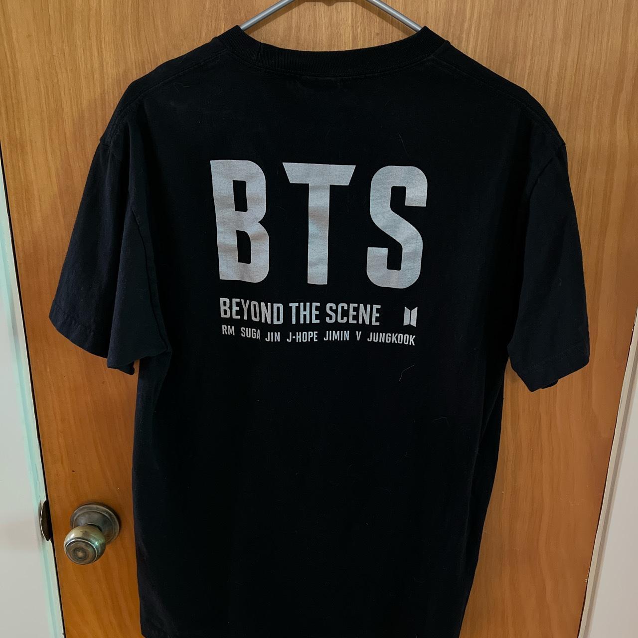 BTS Beyond the Scene T-Shirt (Black) - Medium (Official Merchandise) 