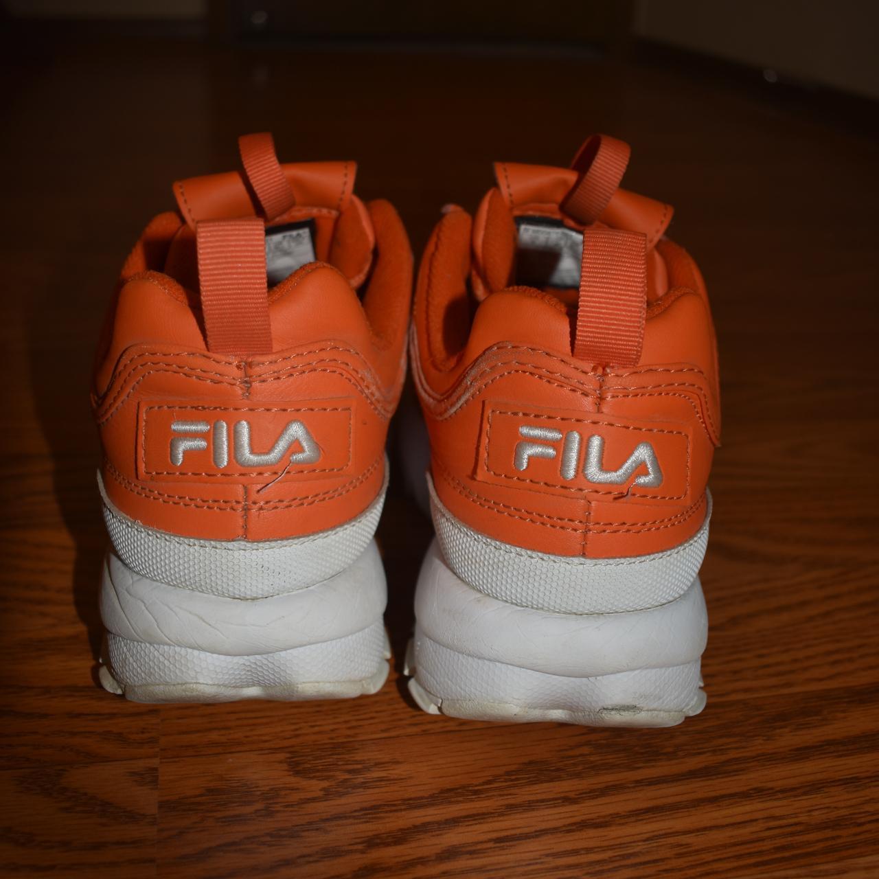 FILA Disrupter 2, Orange, Athletic Shoes, Size us 9.... - Depop