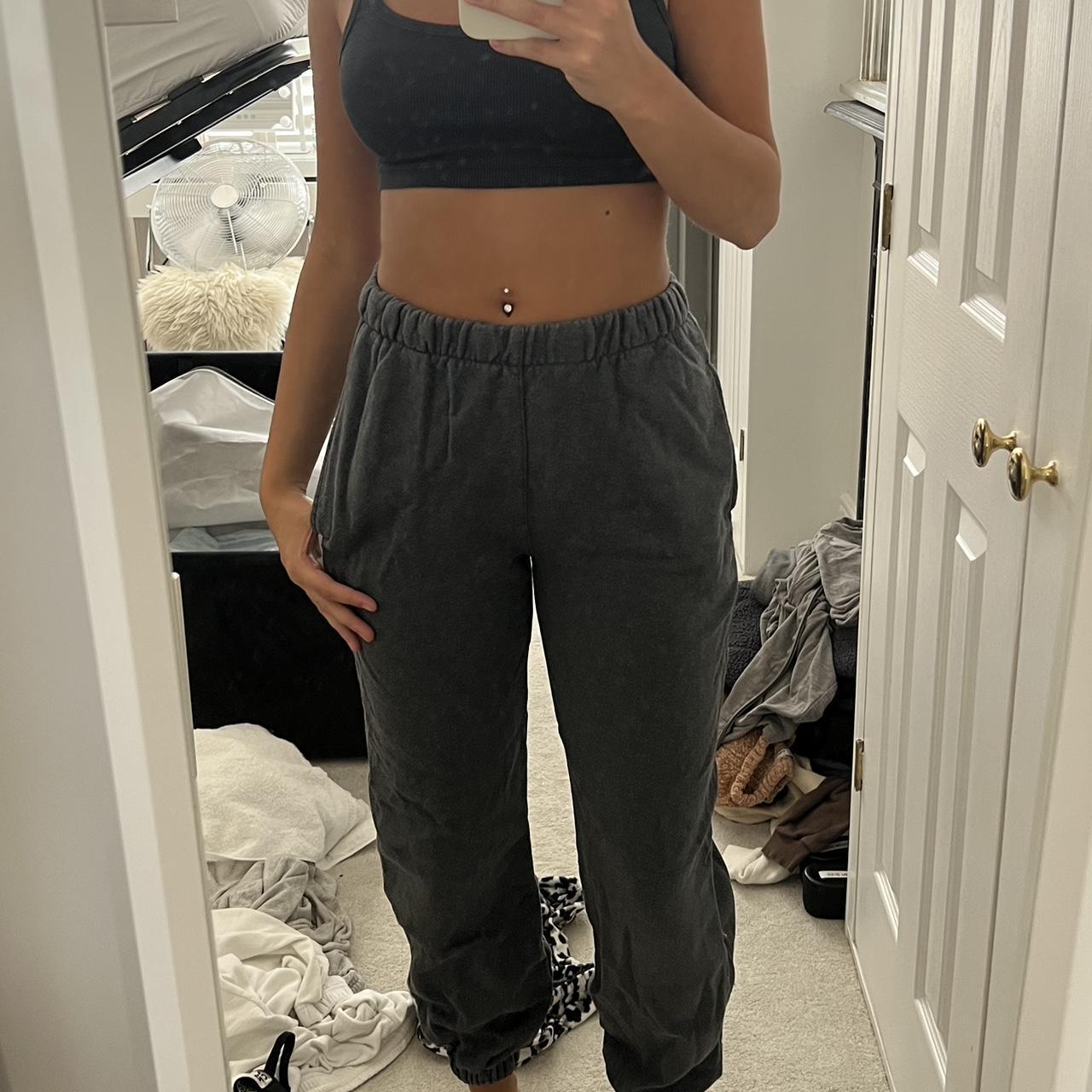 Brandy Melville dark grey joggers Brand new never