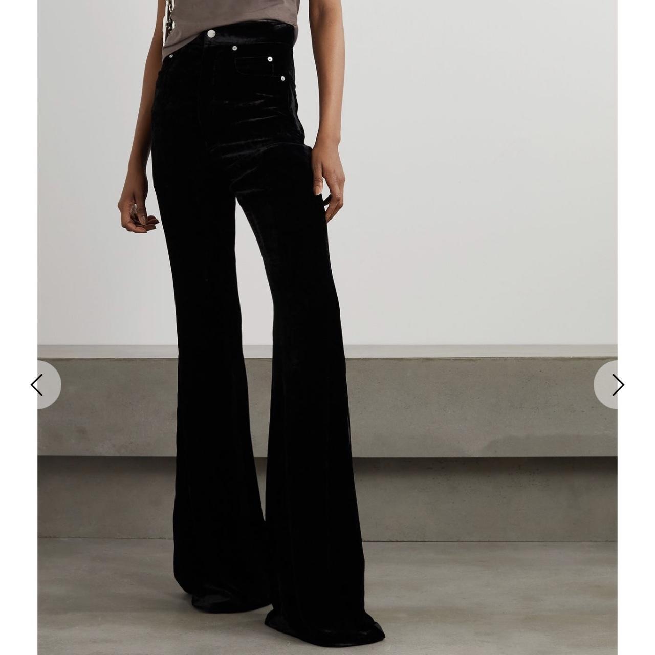 パンツ Rick owens bolan velvet Rick Owens Bolan Bootcut Velvet Pant | Alan Bilzerian
