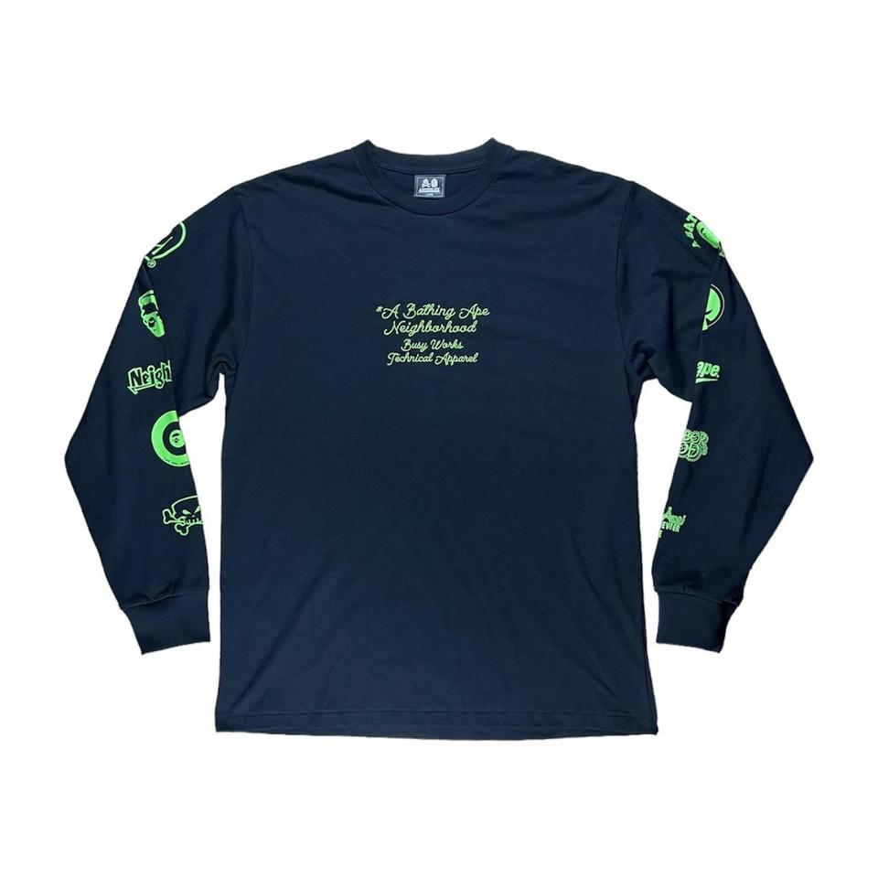 BAPE BUSY WORKS 長袖Tシャツ BUSY WORKS RELAXED FIT TEE | bape.com