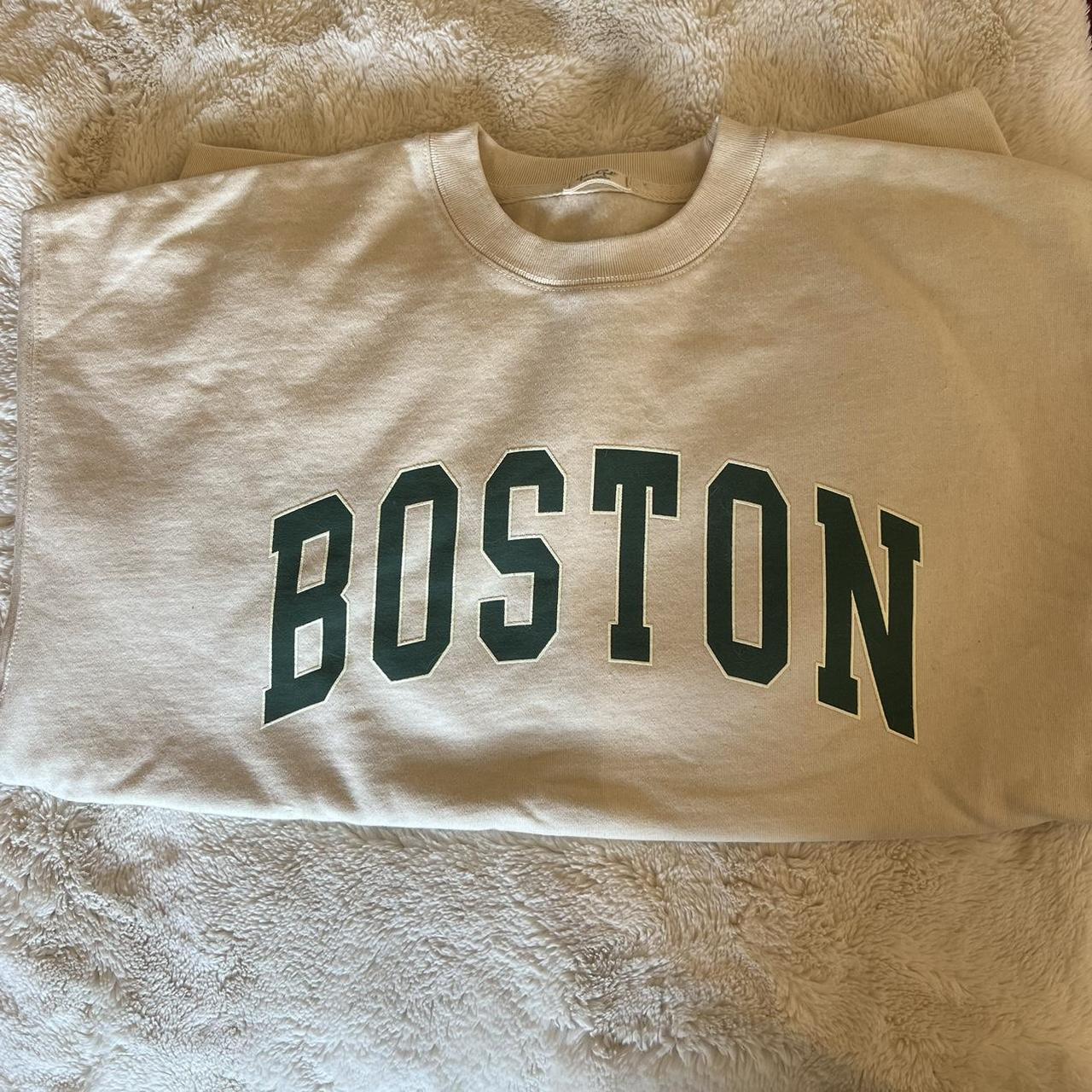 John Galt Green Erica Boston Crew Neck Sweatshirt