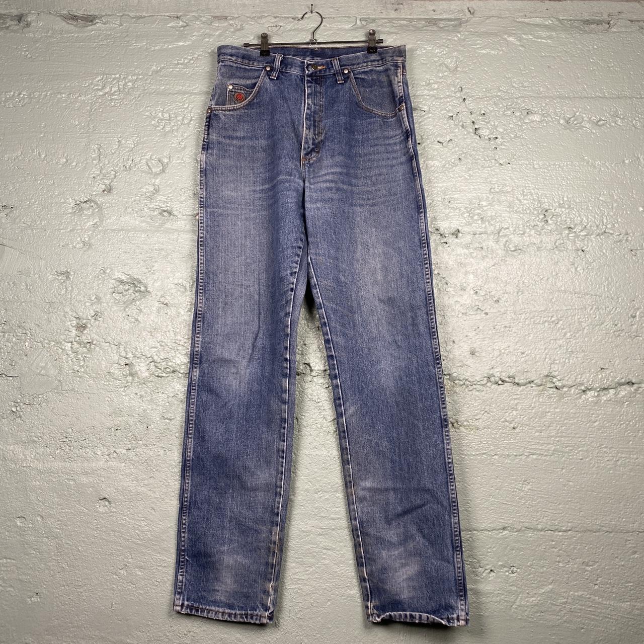 Vintage High Waisted Denim Wranglers SiZEnFiT: tag... - Depop