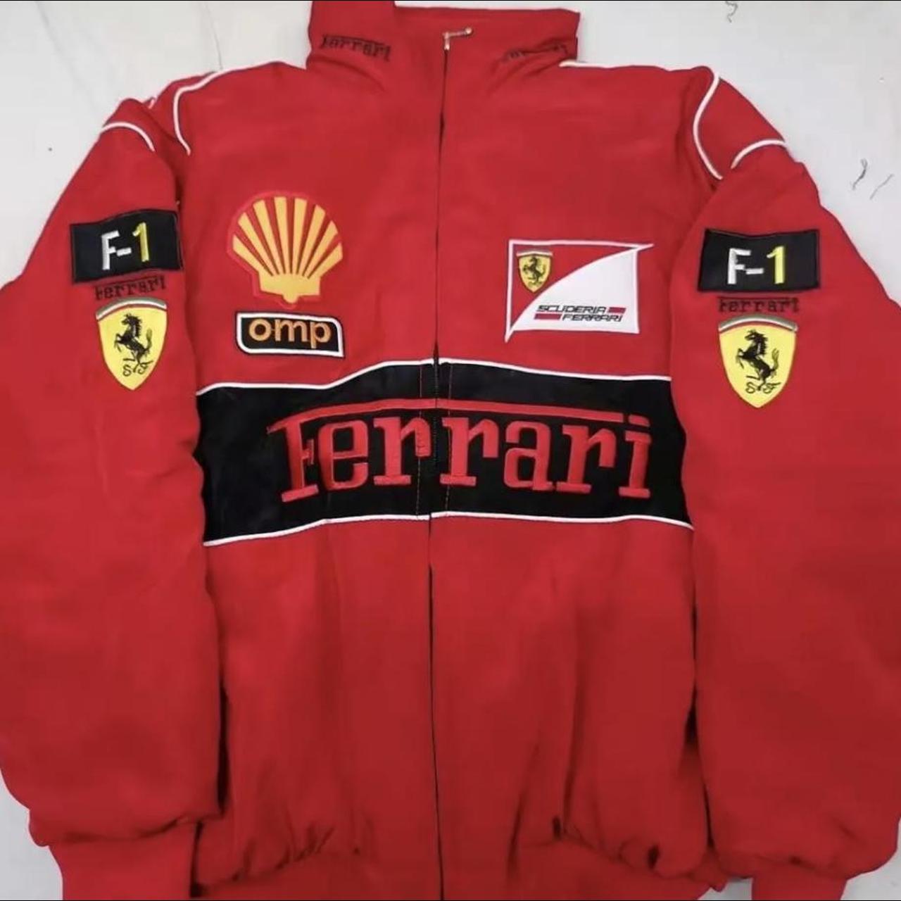 Ferrari F1 Racing Jacket in Red Size M Brand new... - Depop