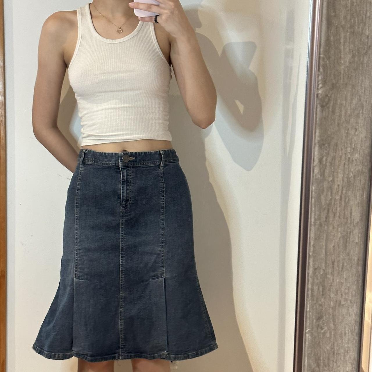 INC International Concepts Women's Blue Skirt (2)
