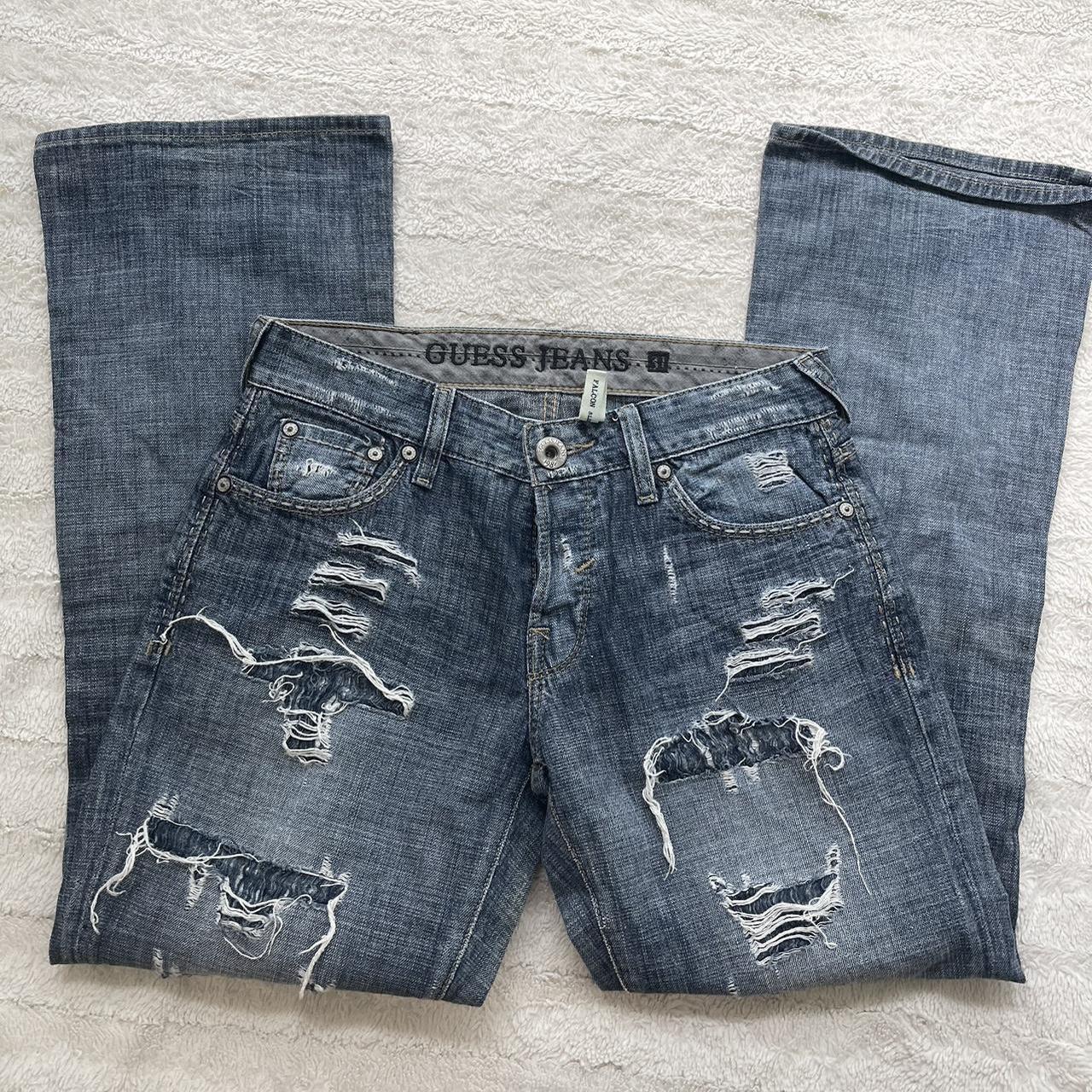 Guess Men's Blue Jeans Depop