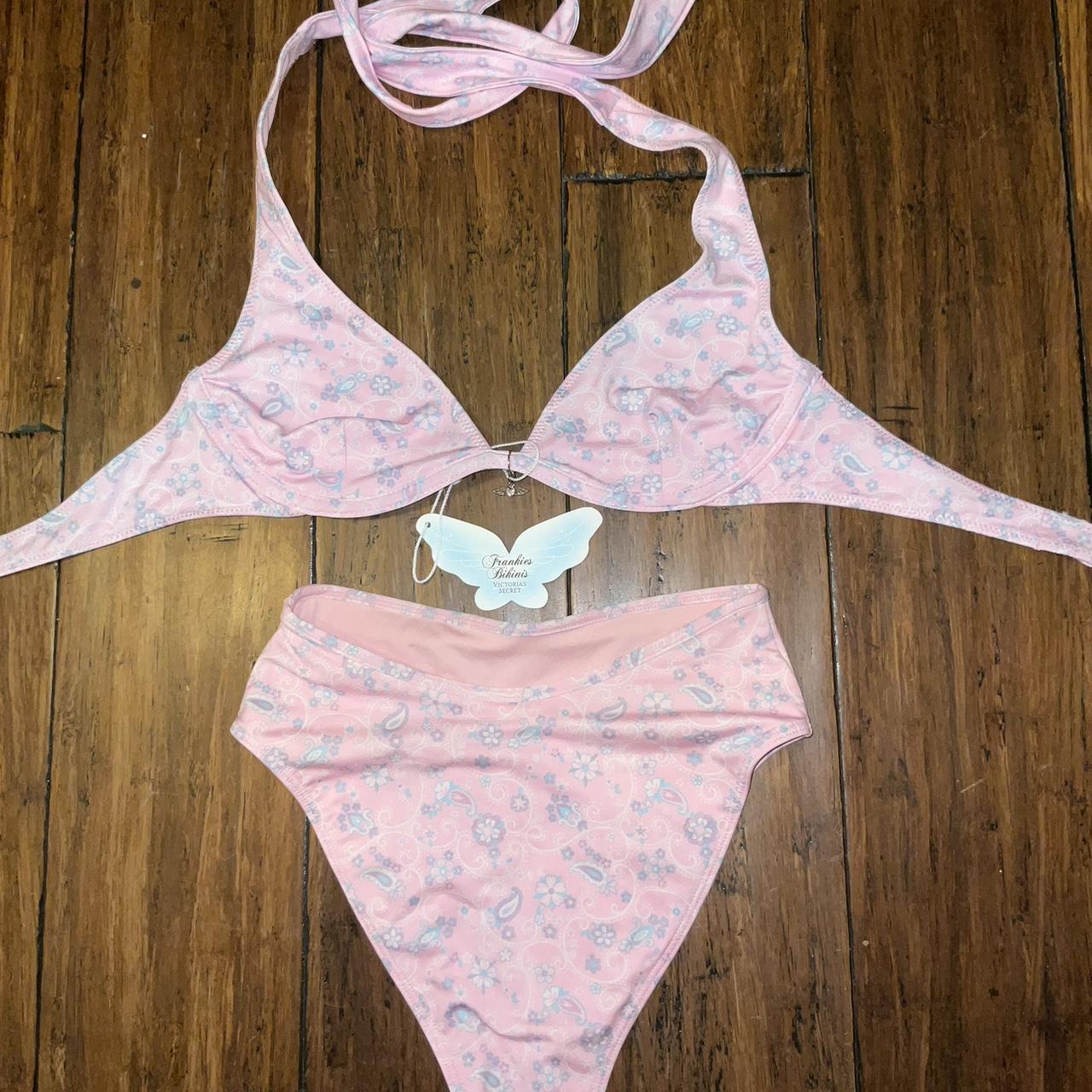 Frankies Bikinis x Victoria secret pink bikini set💘 | Depop