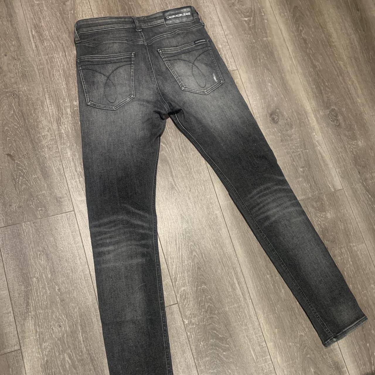 Calvin Klein Ripped Jeans Depop