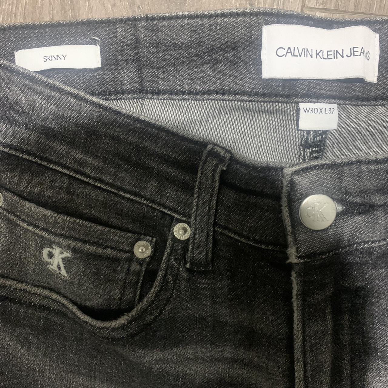 Calvin Klein Ripped Jeans Depop