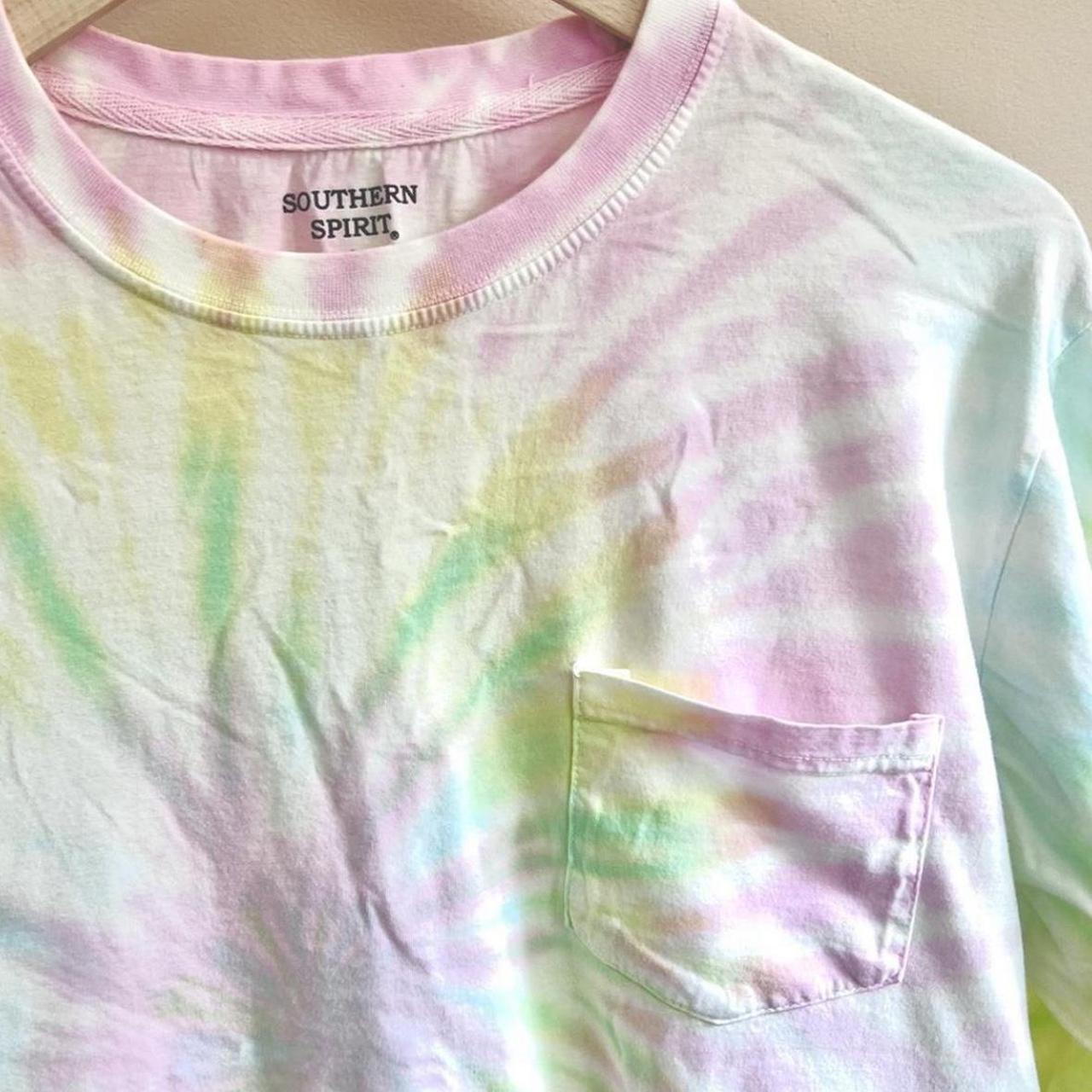 Oversized Pastel Tie Dye Long Sleeve Tee SO comfy Depop