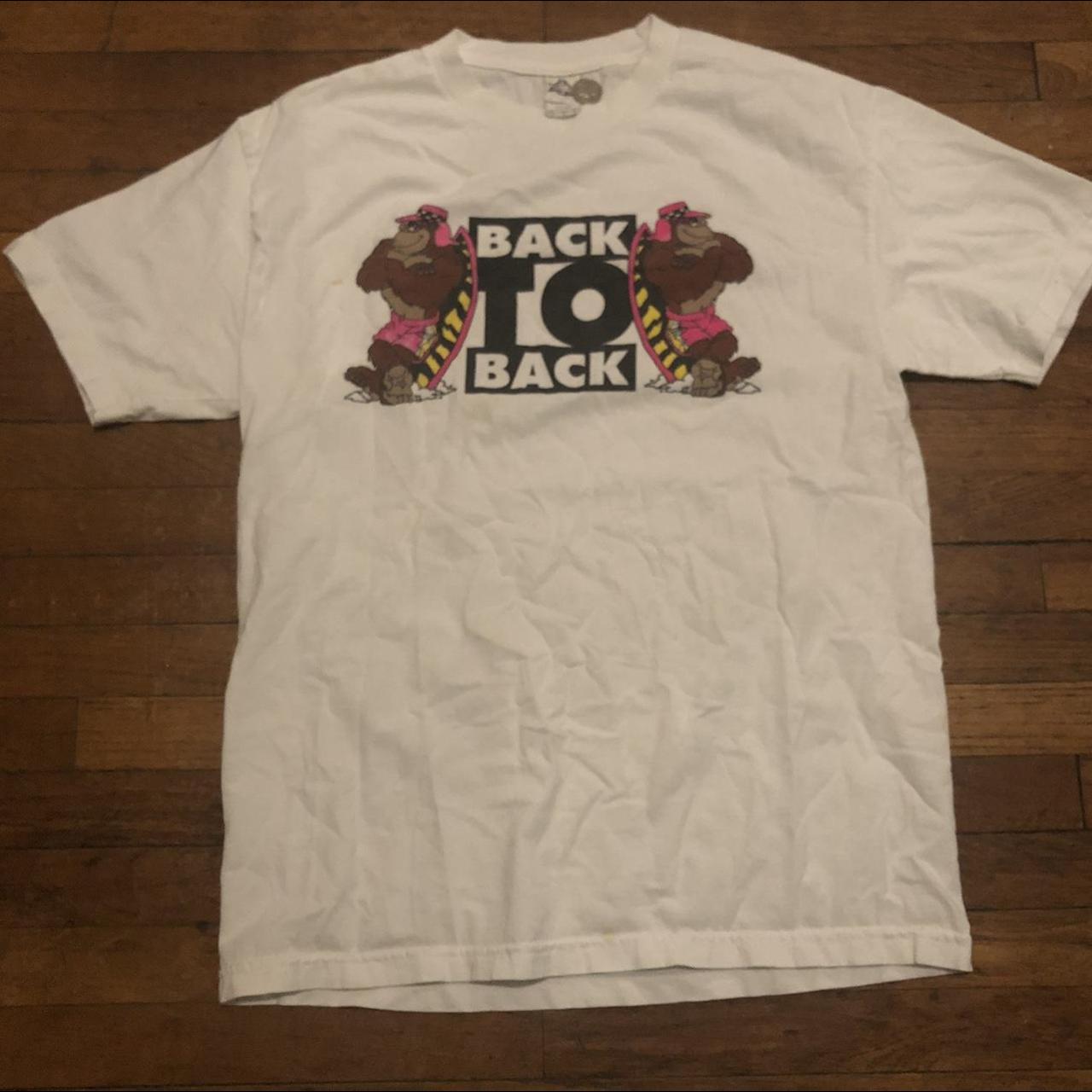 Back to Back records shirt. Small spot on front you... - Depop