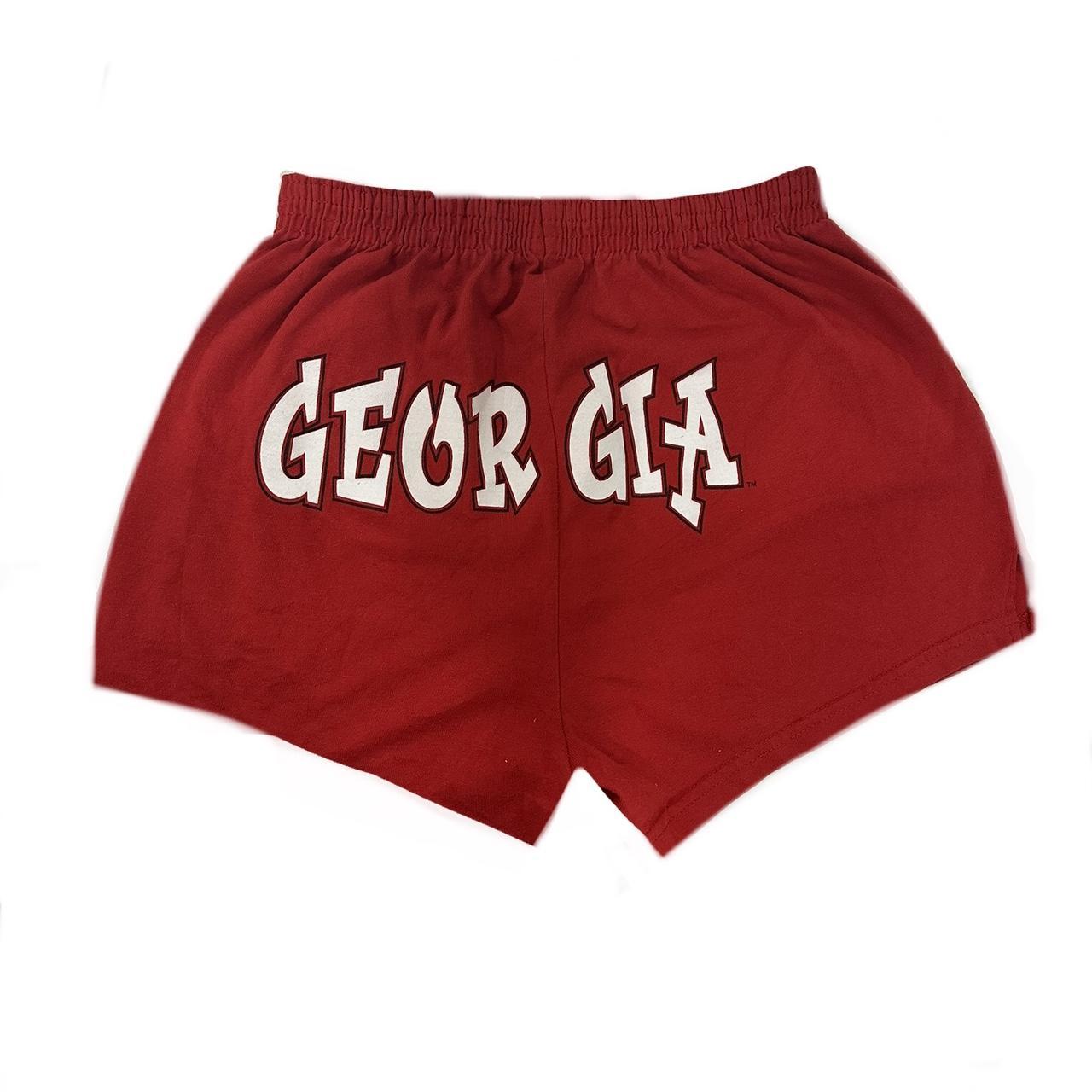 Vintage NCAA University of Georgia Shorts These... - Depop