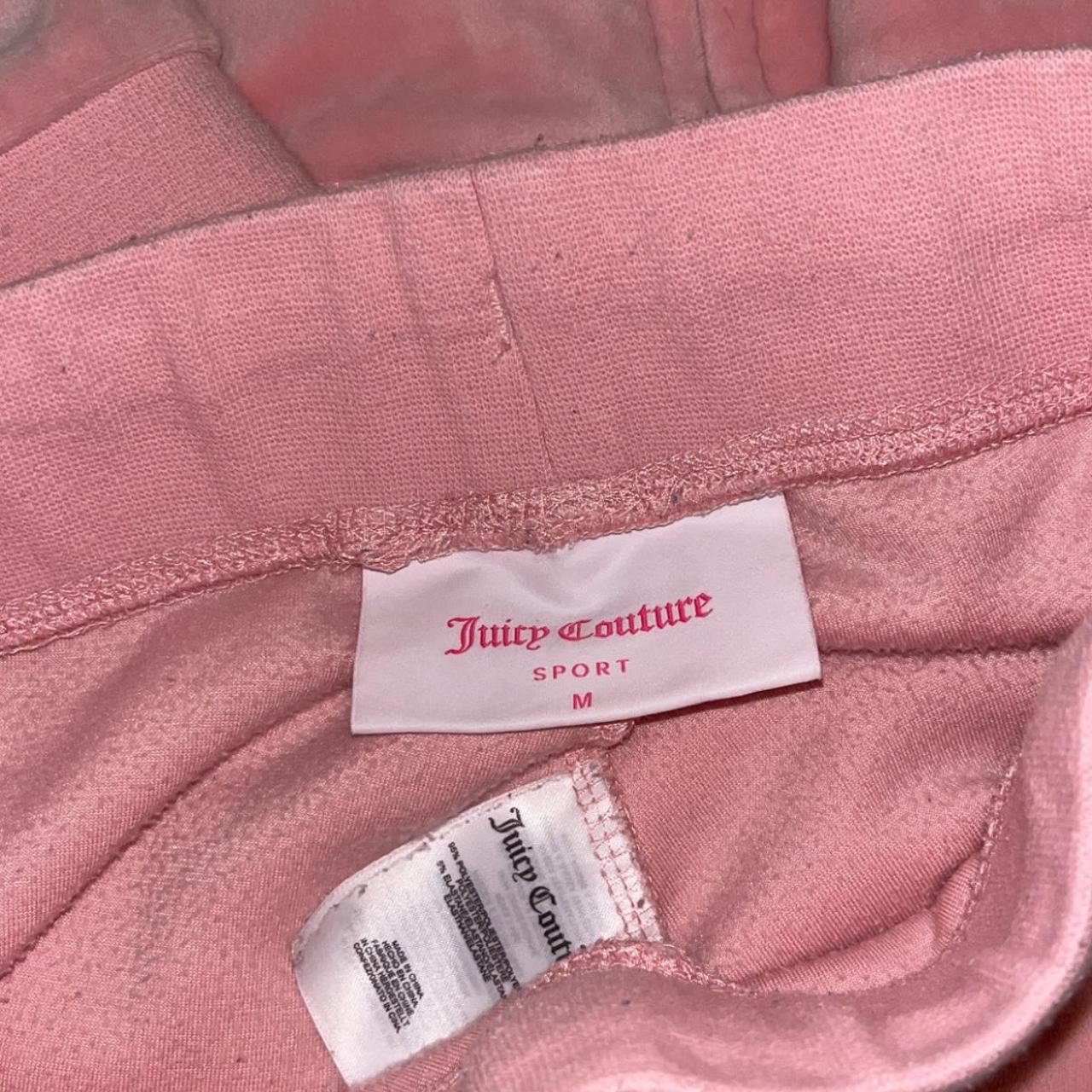 Juicy couture pink tracksuit -Top size L, bottoms... - Depop