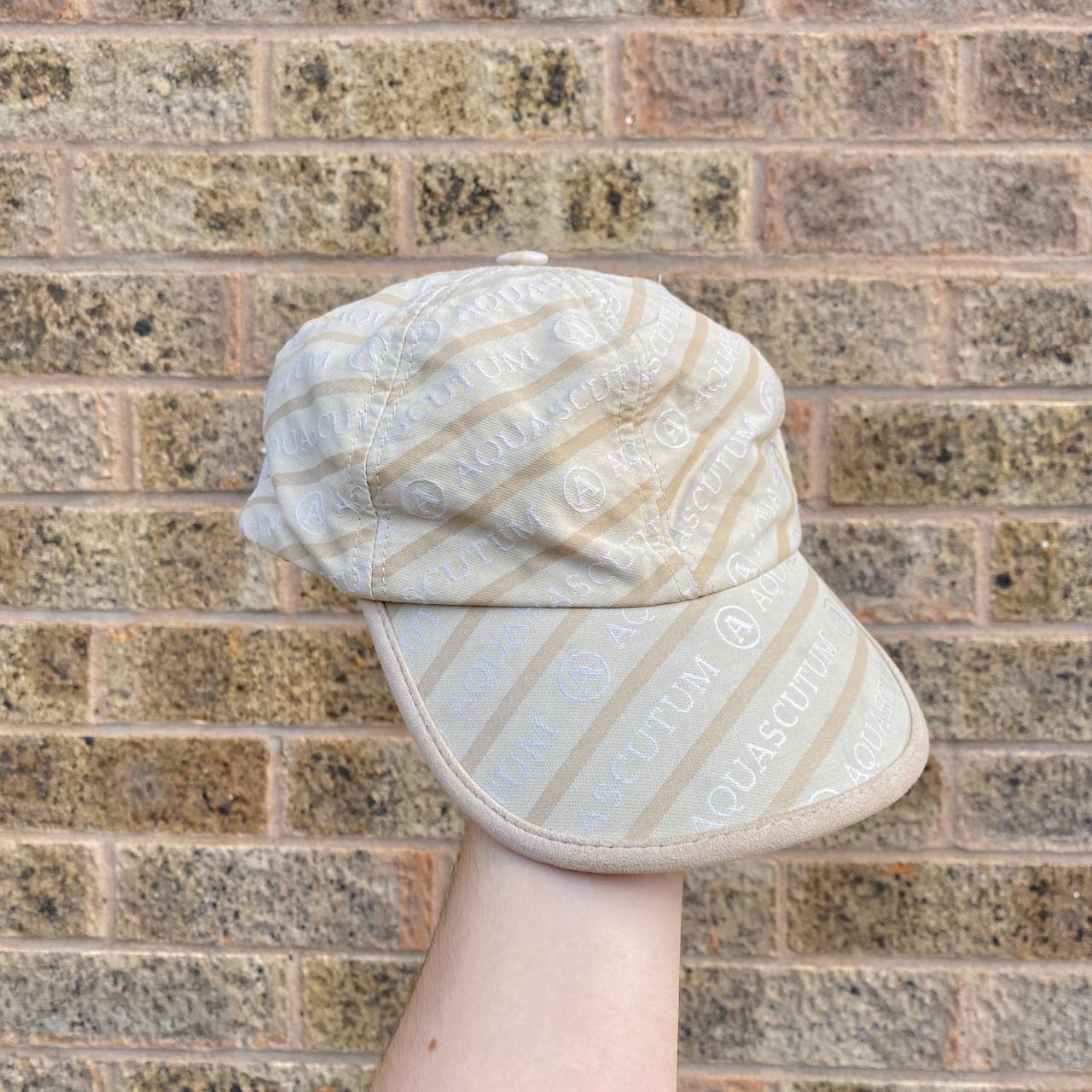 Vintage aquascutum cap hat 6 panel cap Depop