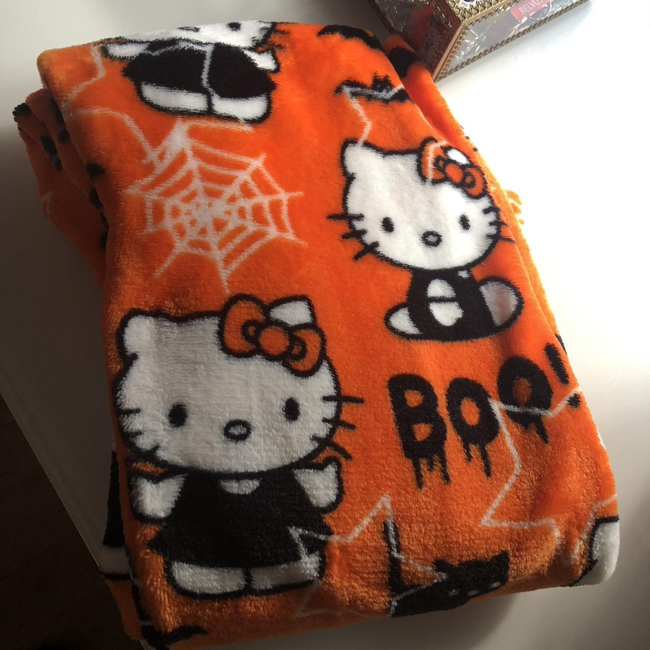 New hello kitty Halloween pajama bottoms M Second... Depop