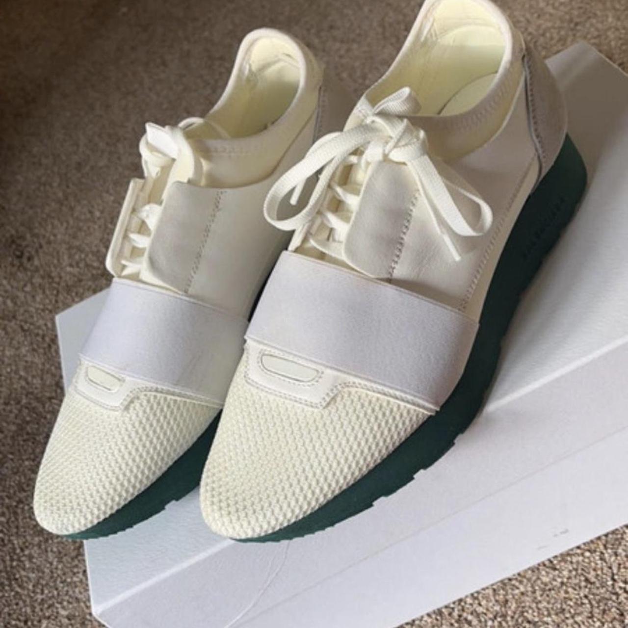 Balenciaga race runners on sale green