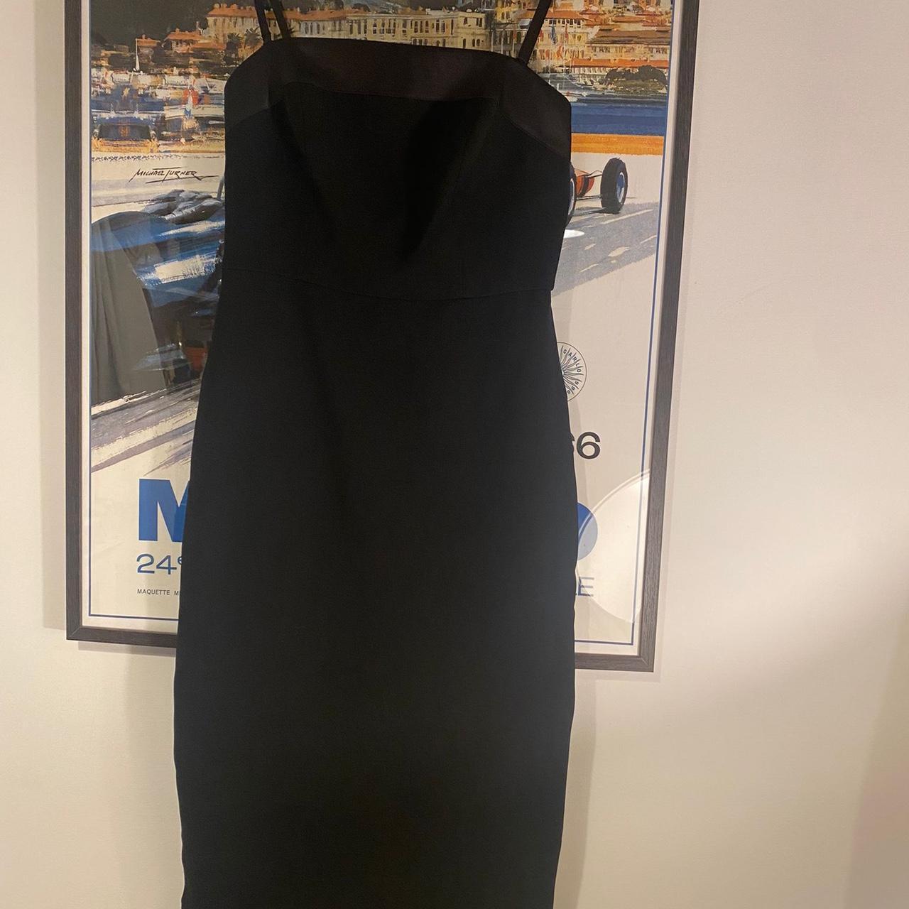 Mint Velvet brand new body con dress, feather bottom... Depop