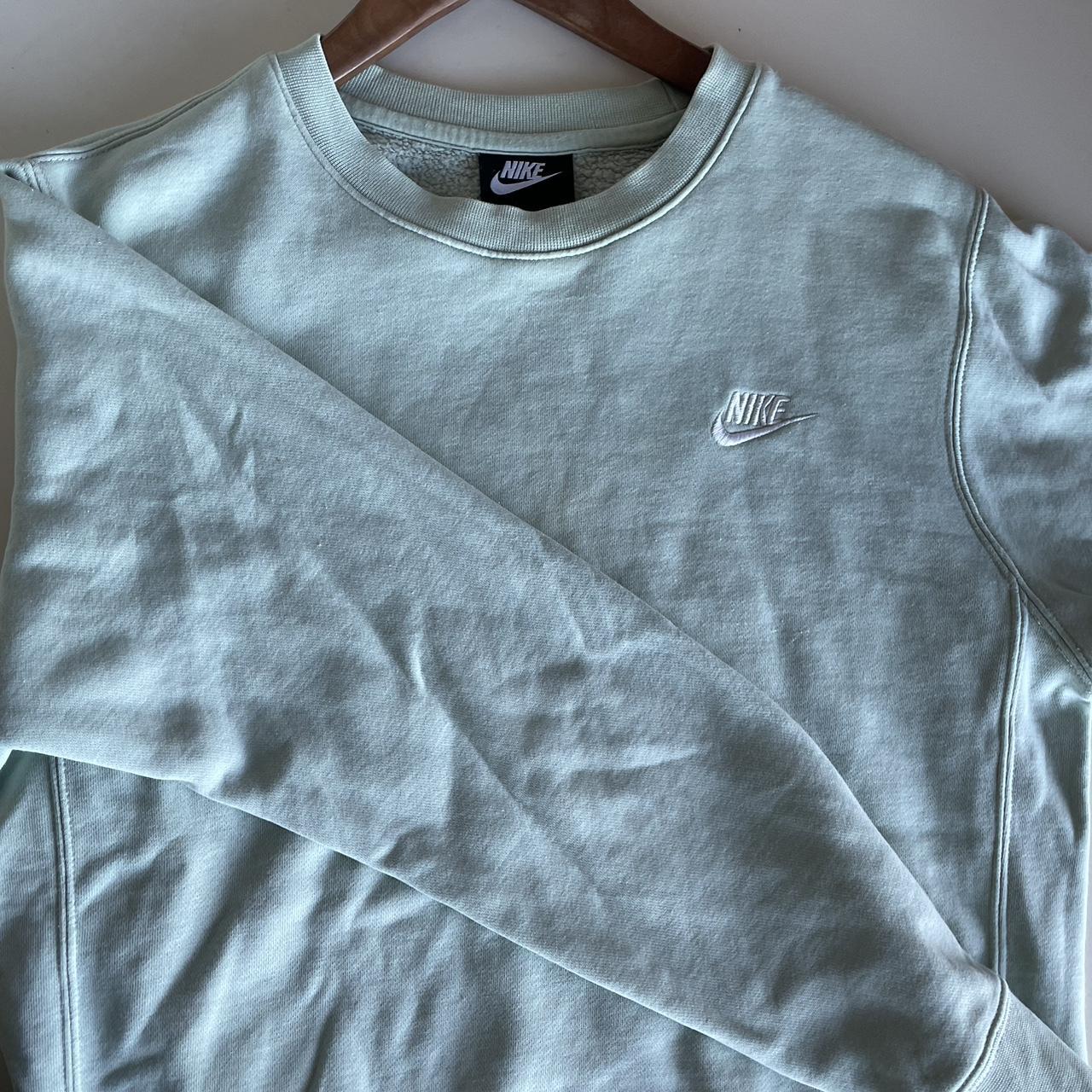 nike jumper green