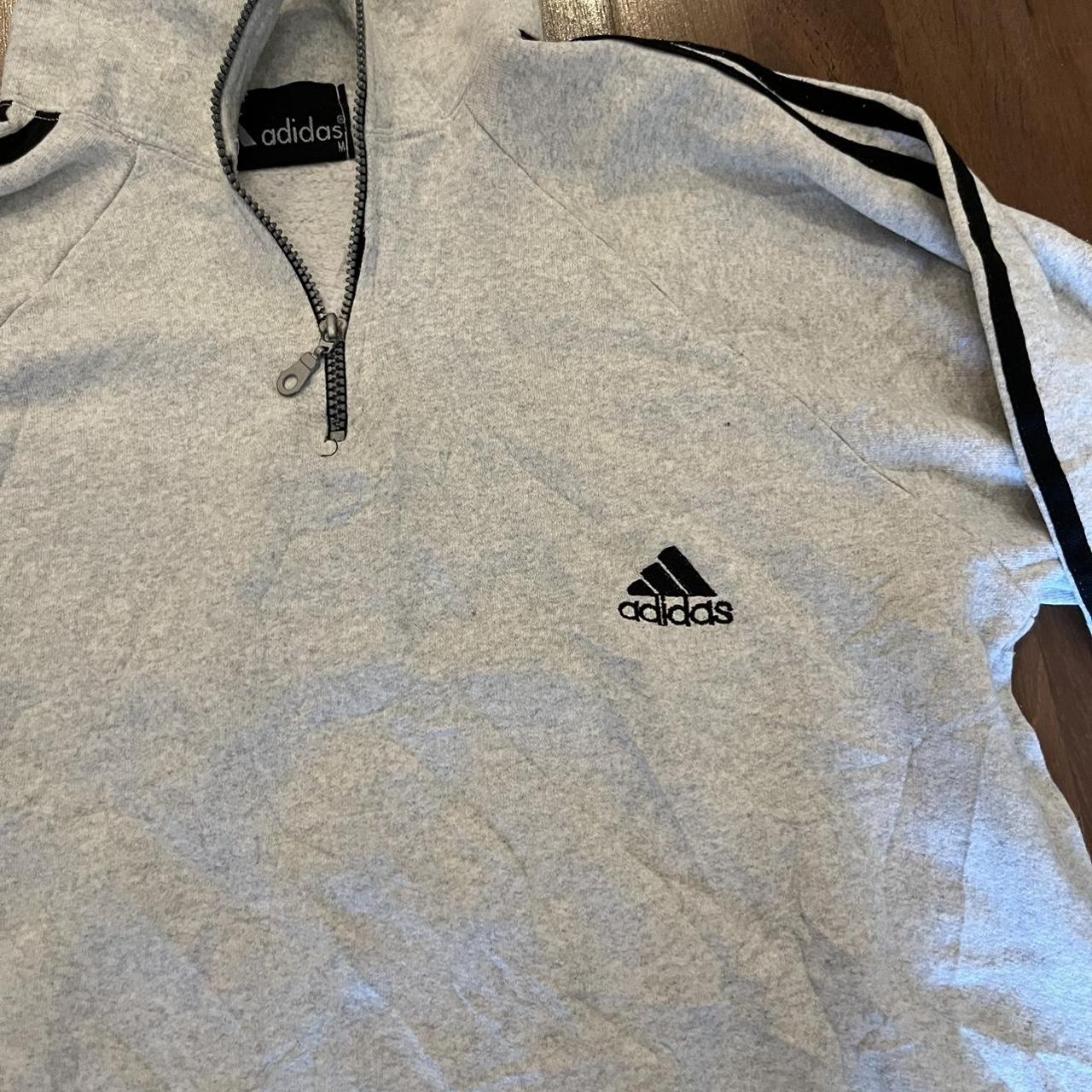 Adidas Men's Grey Sweatshirt | Depop