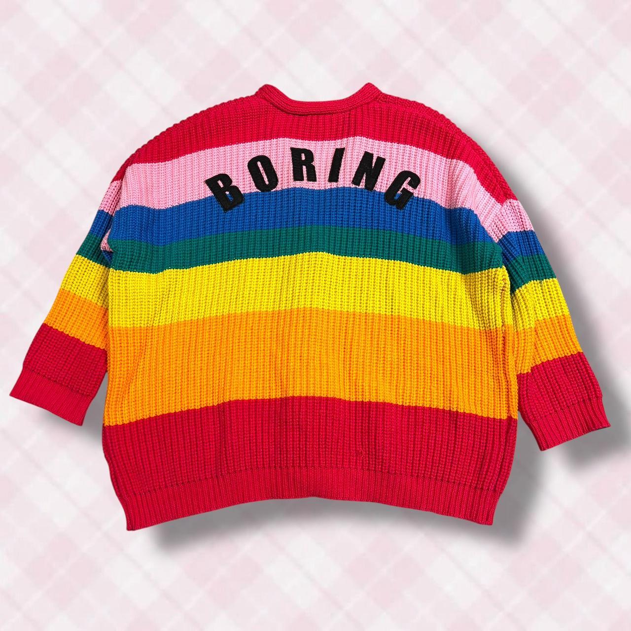 Lazy Oaf Women's Sweater - Multi - One size – ico… - image 1