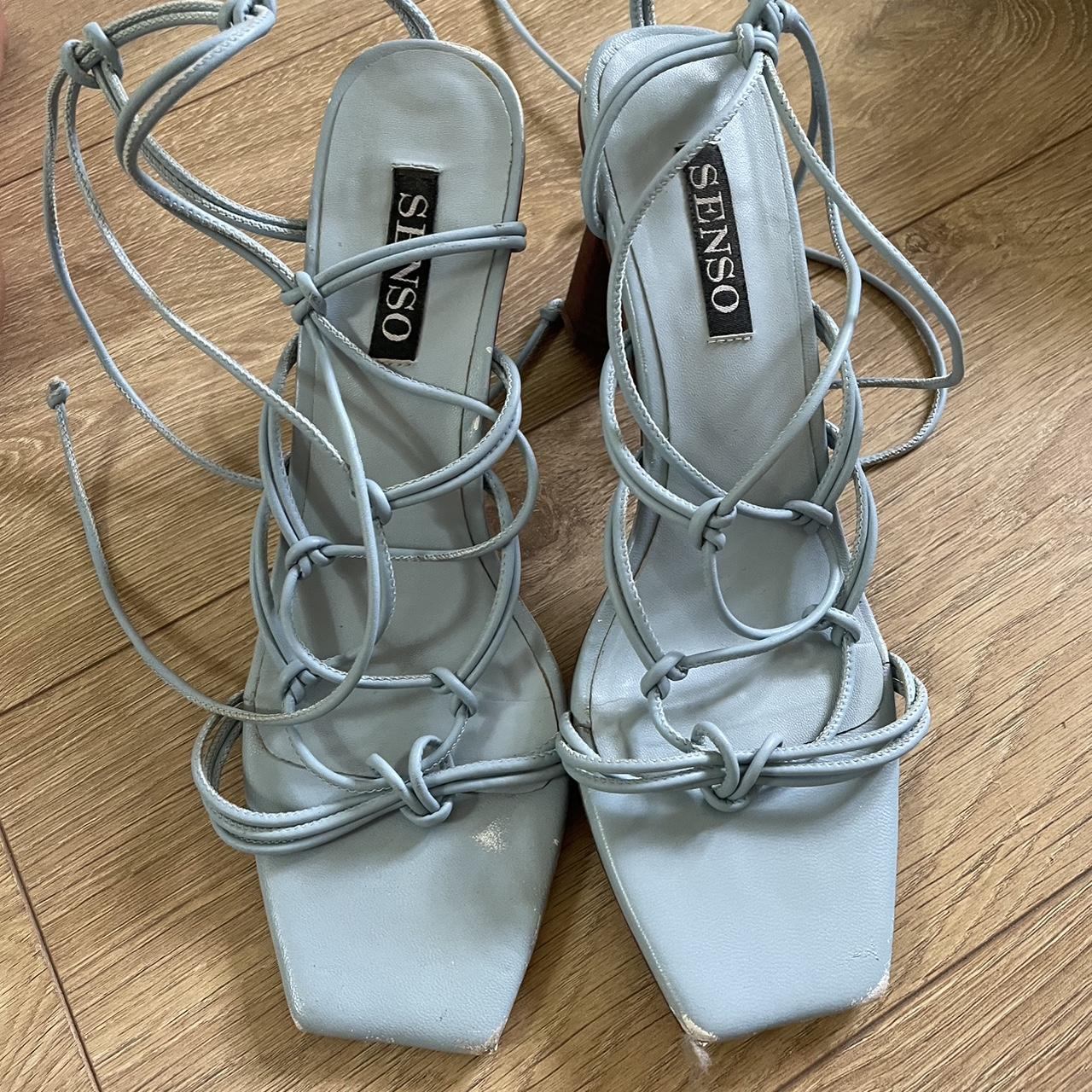senso white heels