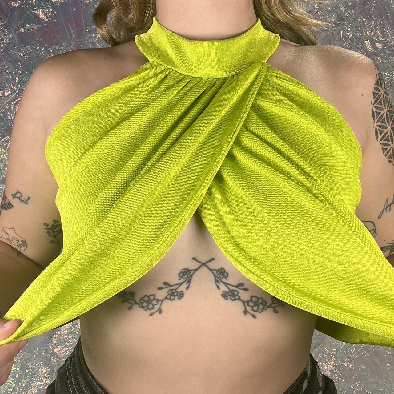 Womens Green Vest Depop 