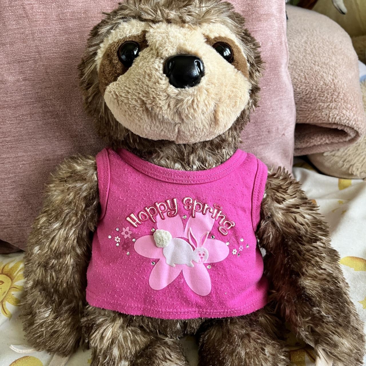 Build a bear pink rabbit top. Sloth not included.... - Depop