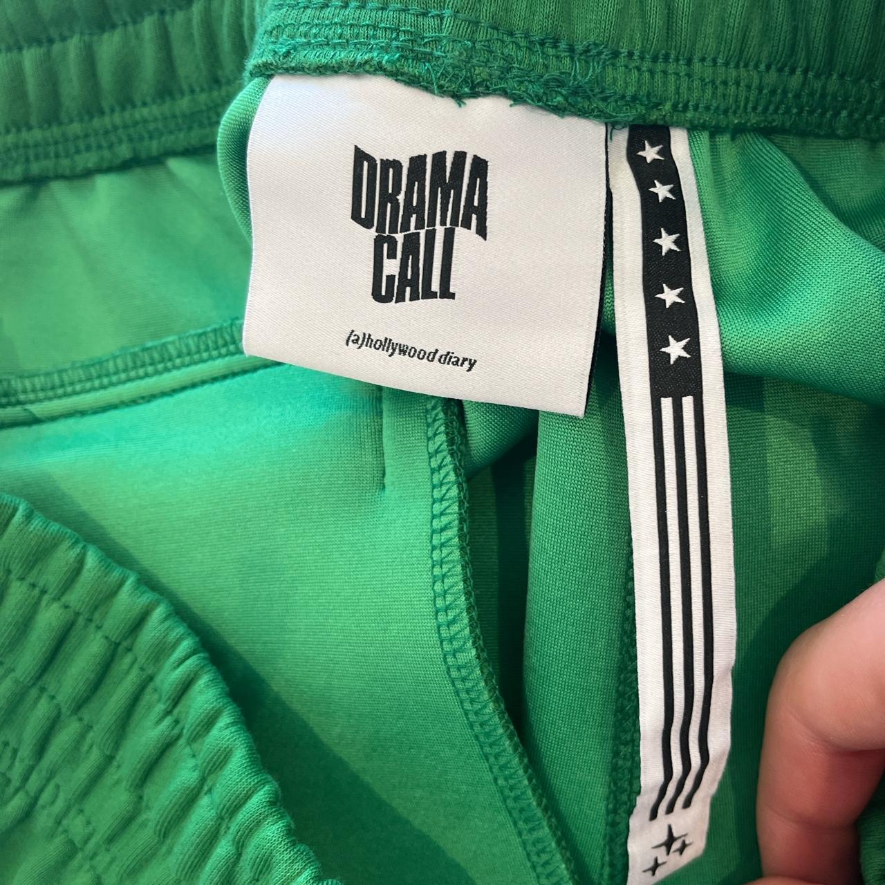 Drama Call Sweatpants In Green Mens Size - Depop