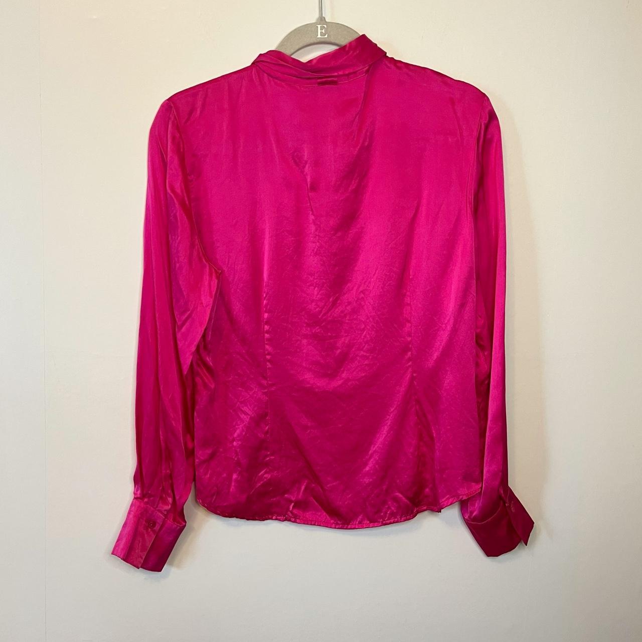 Robbie Bee Women's Pink Blouse | Depop