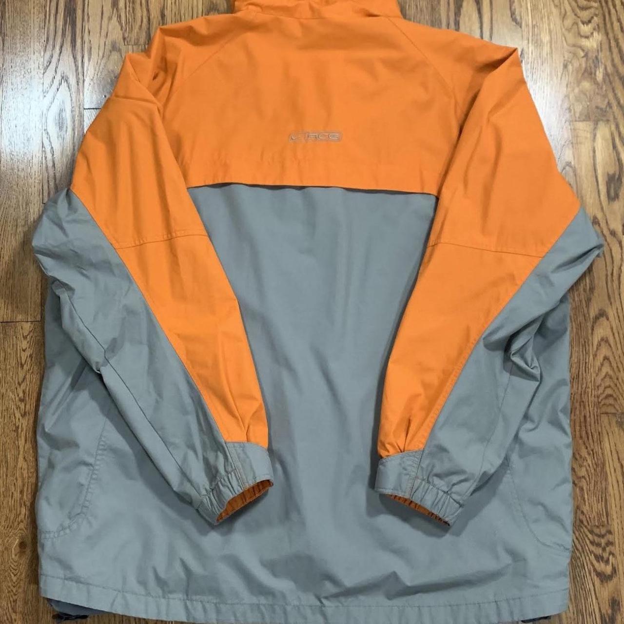 Orange and grey nike on sale jacket