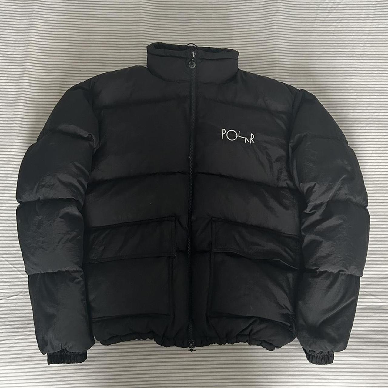 Polar skate co pocket puffer black deals