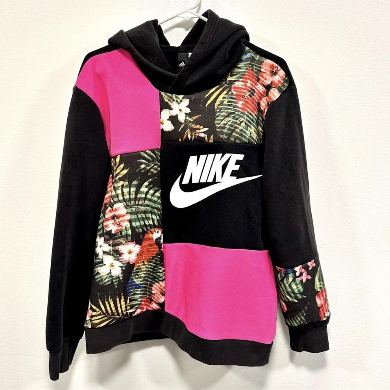 nike floral sweater