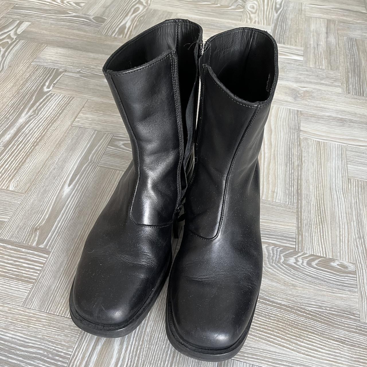 Our Legacy Camion Boots. Size 7 UK / 41. Black... - Depop