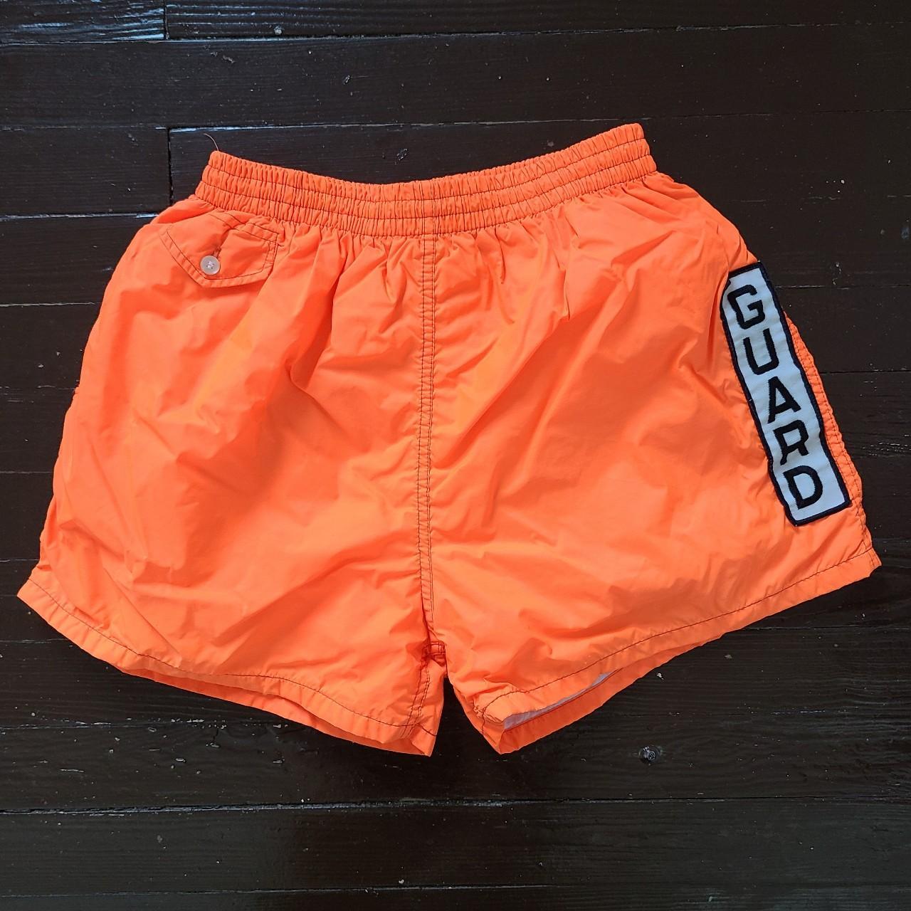 Men's Orange Shorts Depop