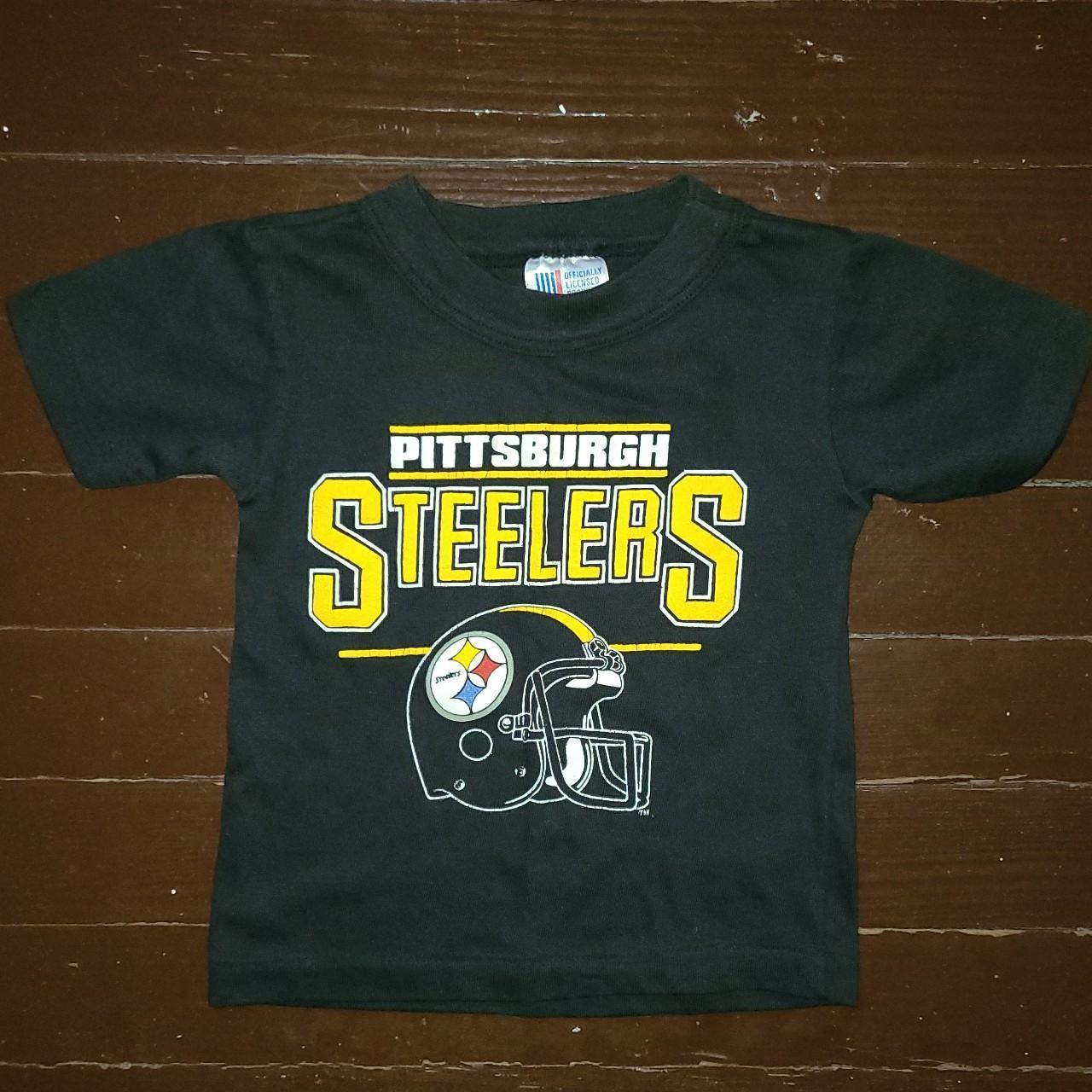 Pittsburgh Steelers Vintage Nfl Football T Shirt by Garan Made