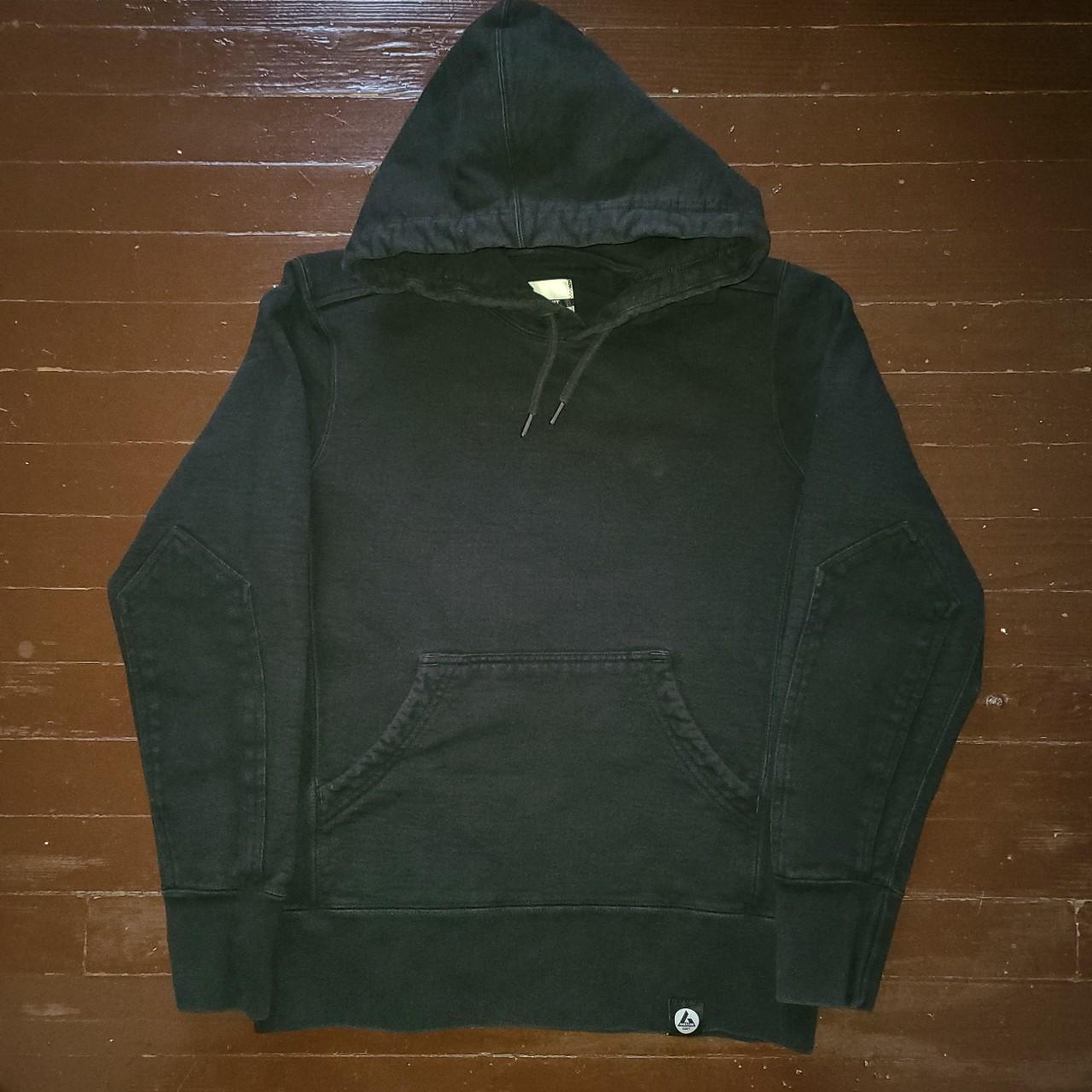 black supreme hoodie - size xl, great oversized - Depop