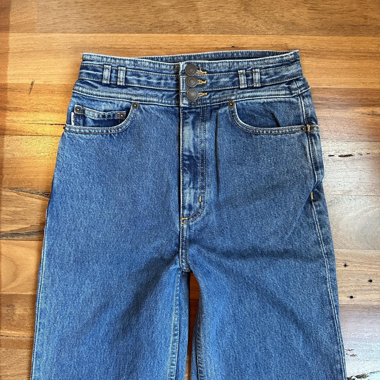 Rare Marc Jacobs star stitch high waisted wide leg | Depop