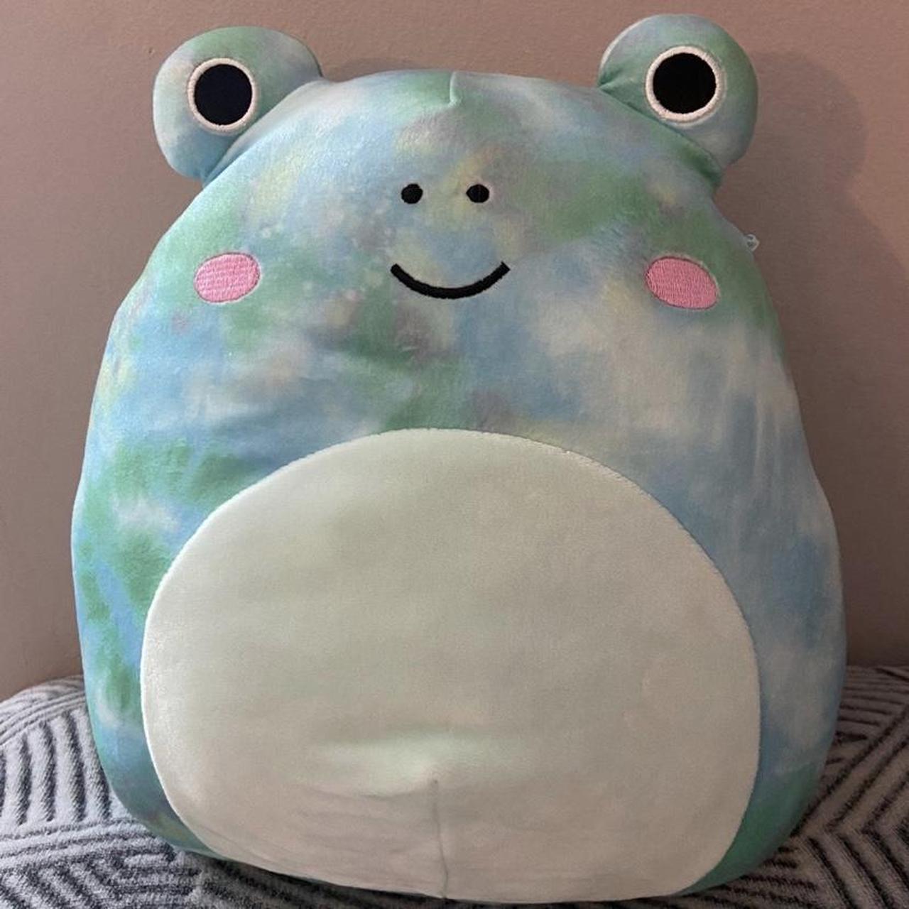 Squishmallows Green and Blue Stuffed-animals | Depop