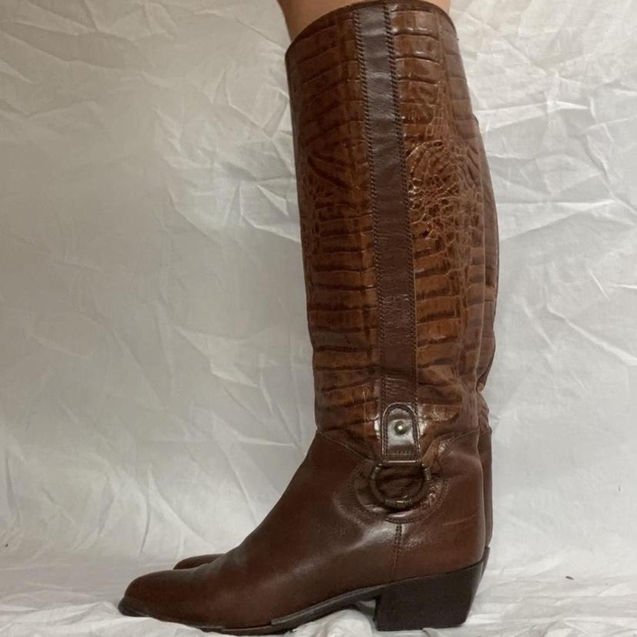 Bandolino Boots Italian Cowgirl Vibes. These Will... - Depop