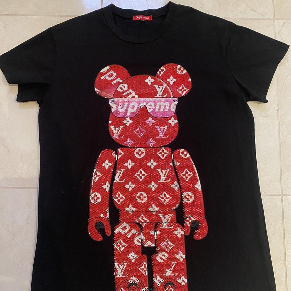 Supreme t shirt x Louis Vuitton Supreme Pudsey. Depop