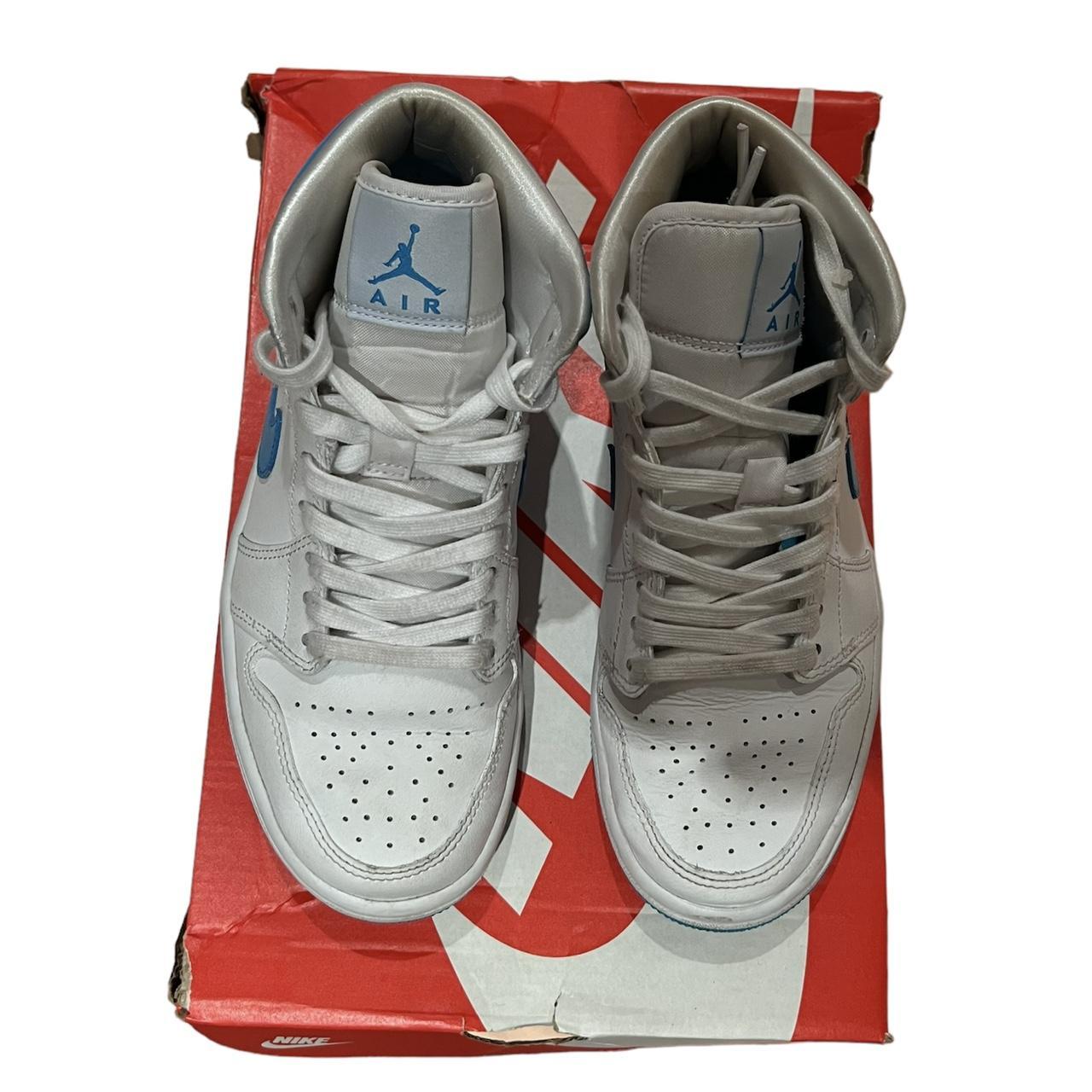 nike air jordan 1 blue and white womens