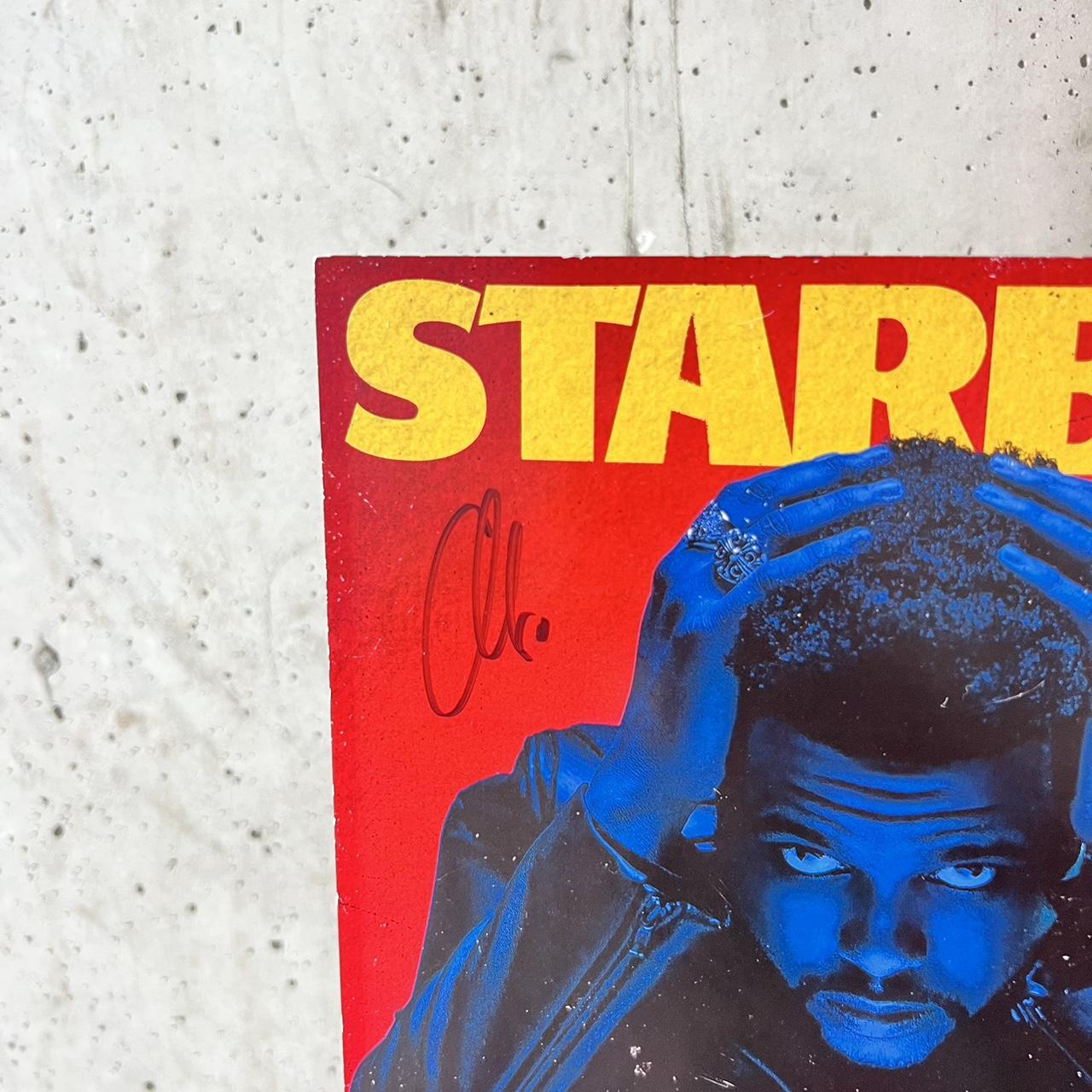 The Weeknd Starboy 8x10 signed lithograph. | Depop The Weeknd Starboy 8x10 signed lithograph. | Depop