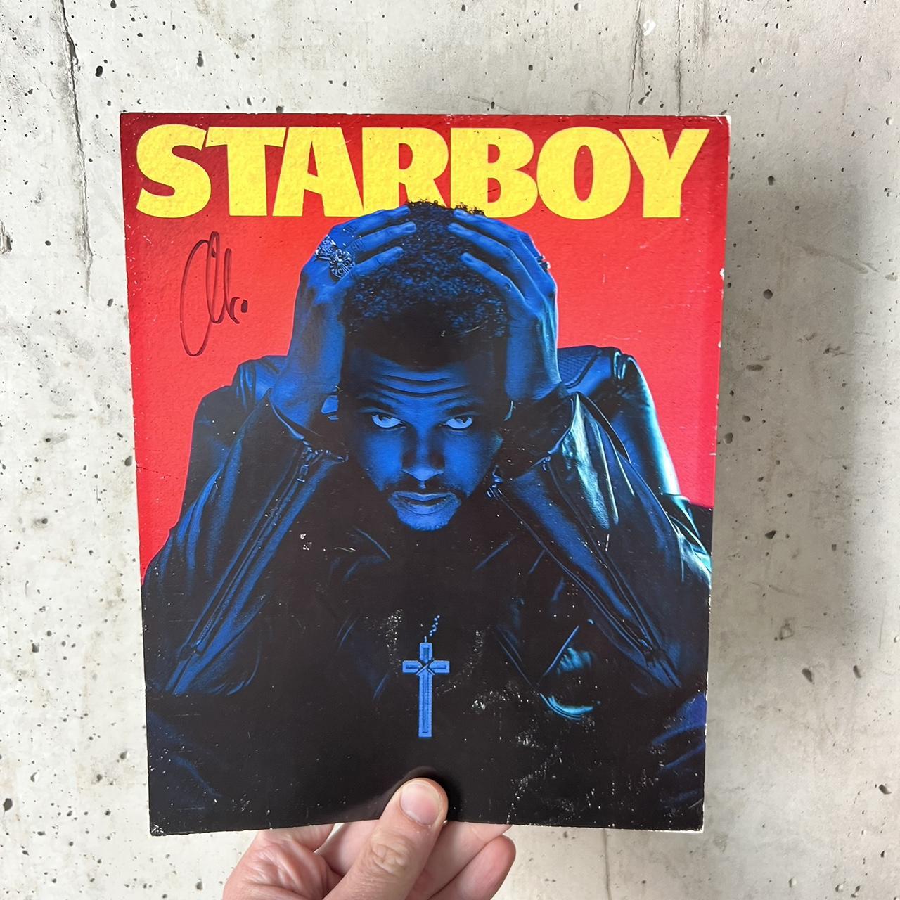 Lサイズ】今市隆二さん着用モデルThe Weeknd starboy ma-1