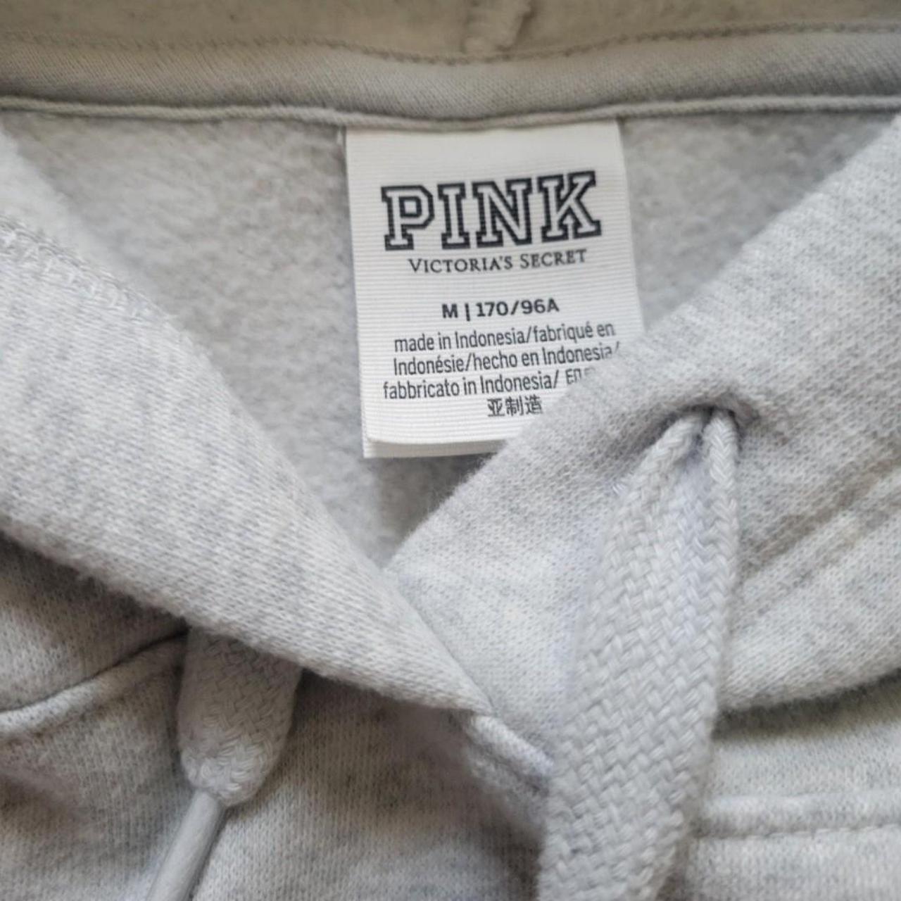  Victoria's Secret Pink Fleece Baggy Rhinestone Campus