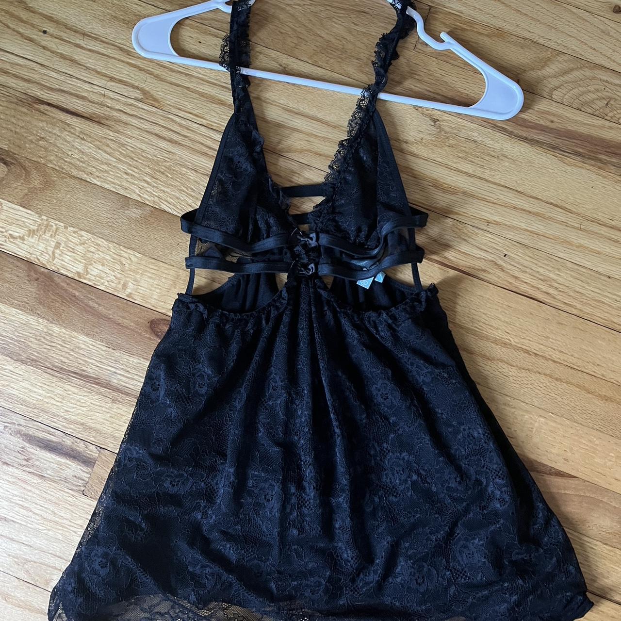 black besty johnson slip with bows - Depop